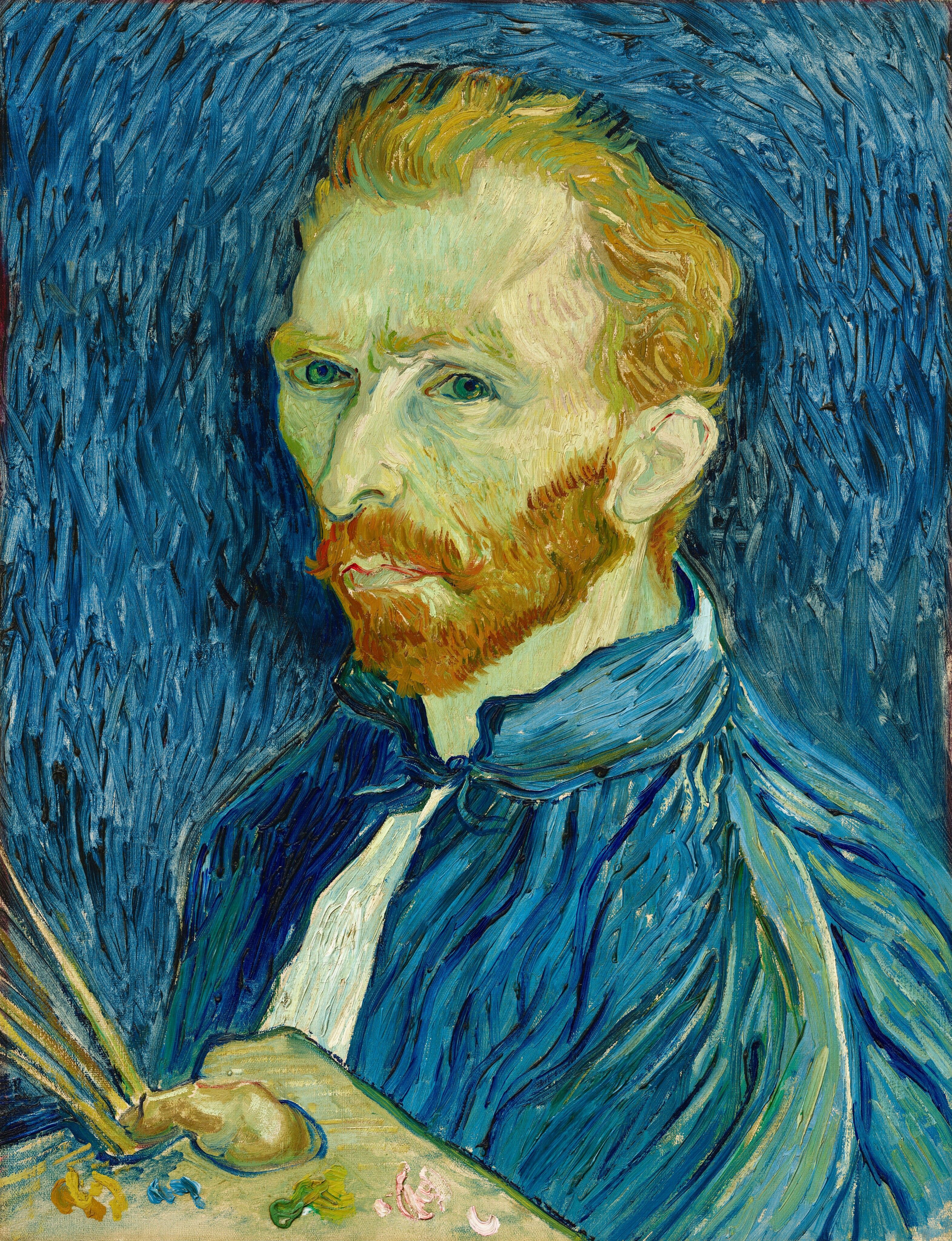 3142x4096 Self Portrait By Vincent Van Gogh