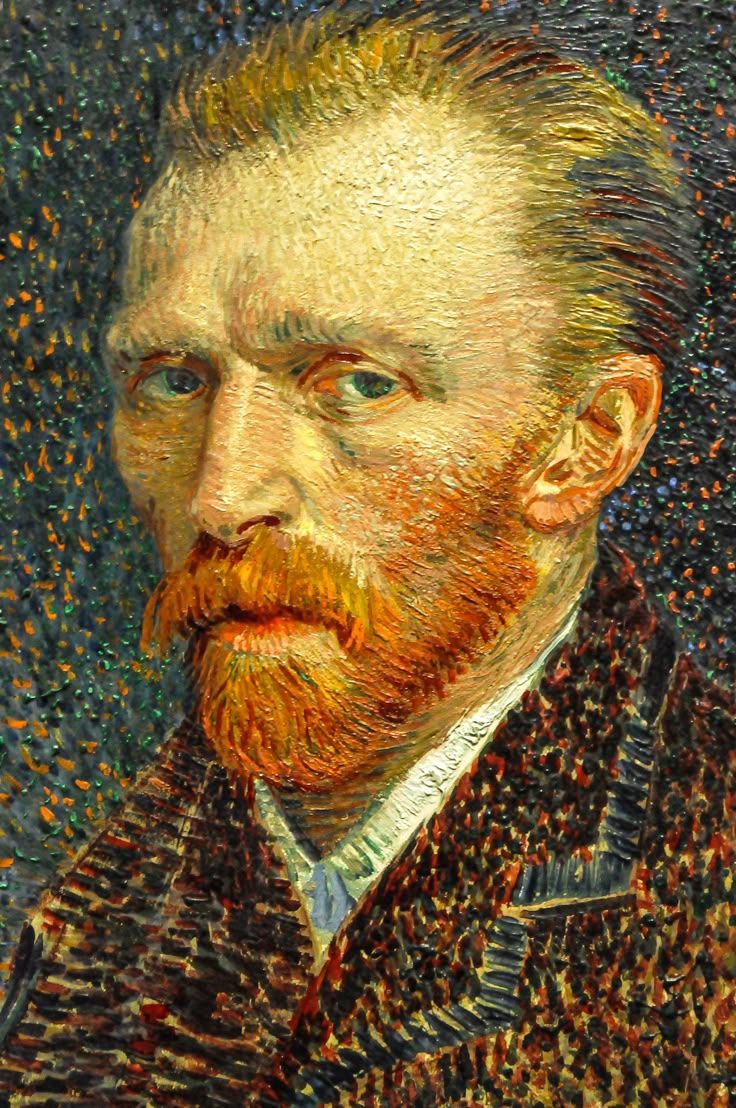 736x1108 Vincent van Gogh Portrait, 1887 at Art Institute of Chicago IL
