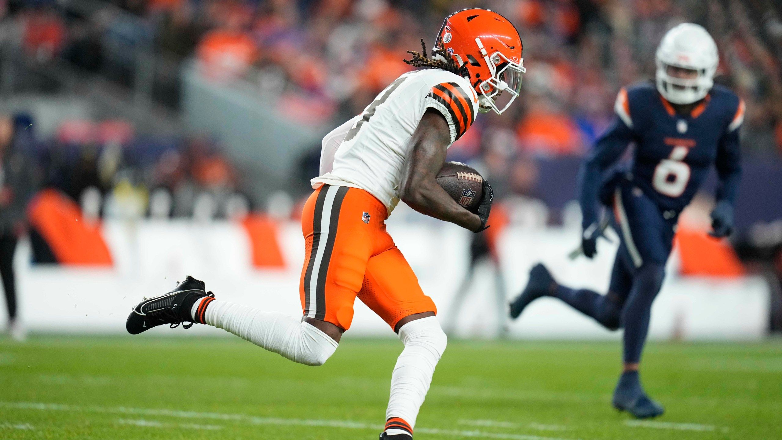 2560x1440 Fueled By Boos, Browns Receiver Jerry Jeudy Turns In 235 Yard Performance In Return To Denver