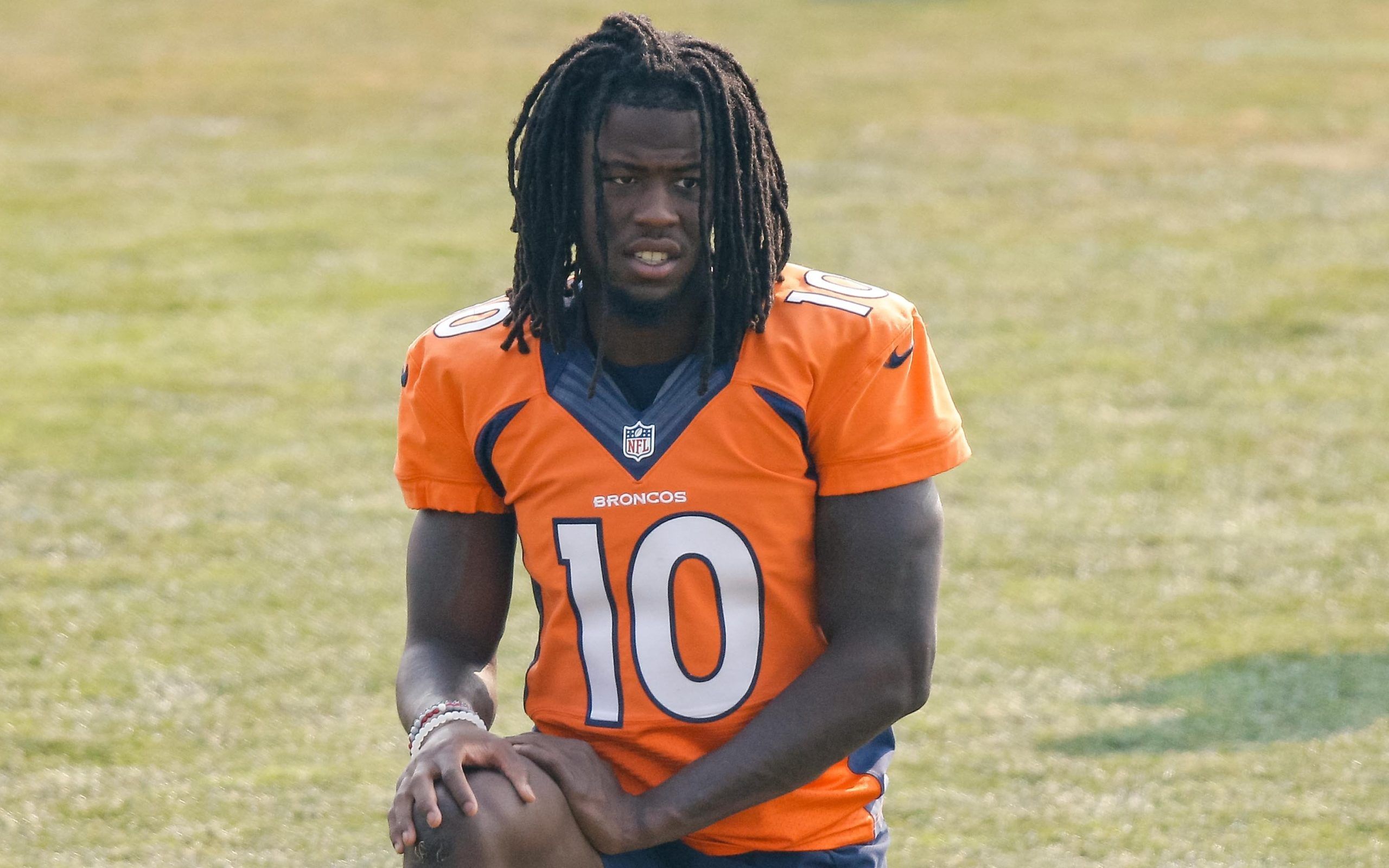 2560x1600 Jeudy impresses in Denver Broncos' first day of training camp Haitian Times