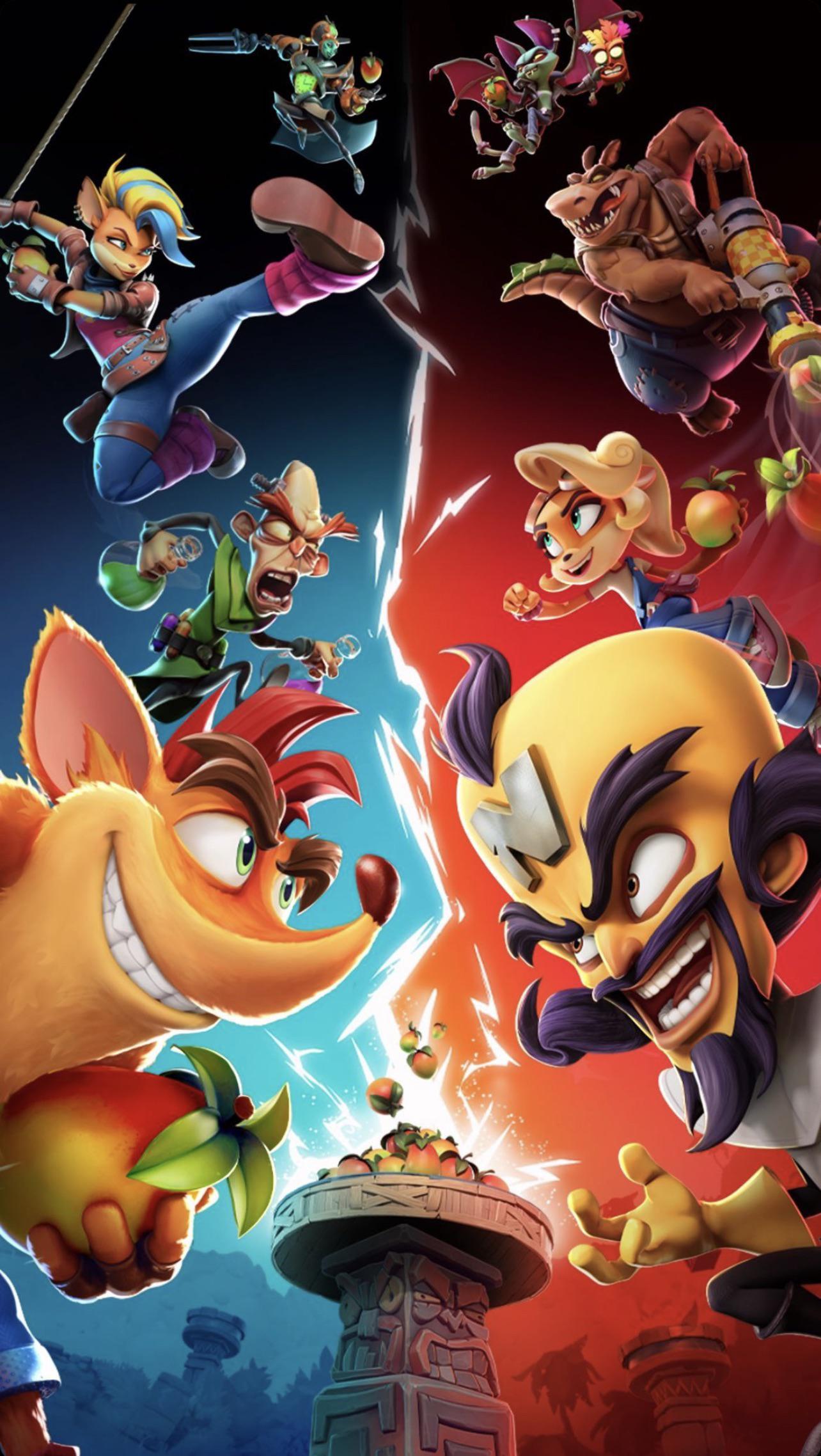 1284x2276 Crash Team Rumble Wallpaper