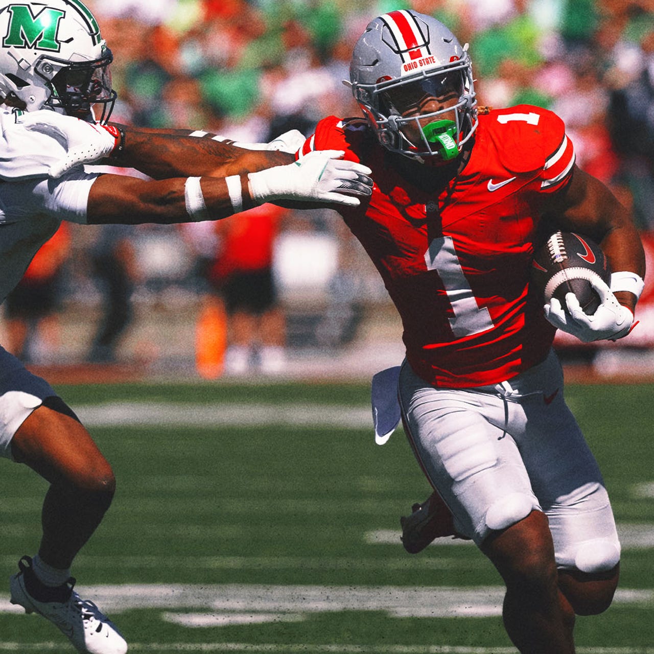 1280x1280 How Gus Johnson played a role in Quinshon Judkins transferring to Ohio State
