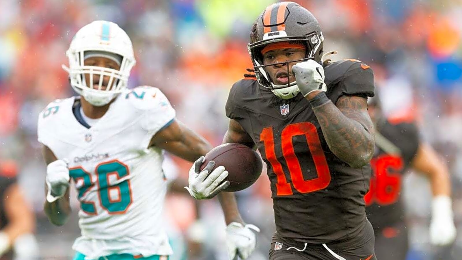 1600x900 Quinshon Judkins (3 TDs), Browns demolish Dolphins