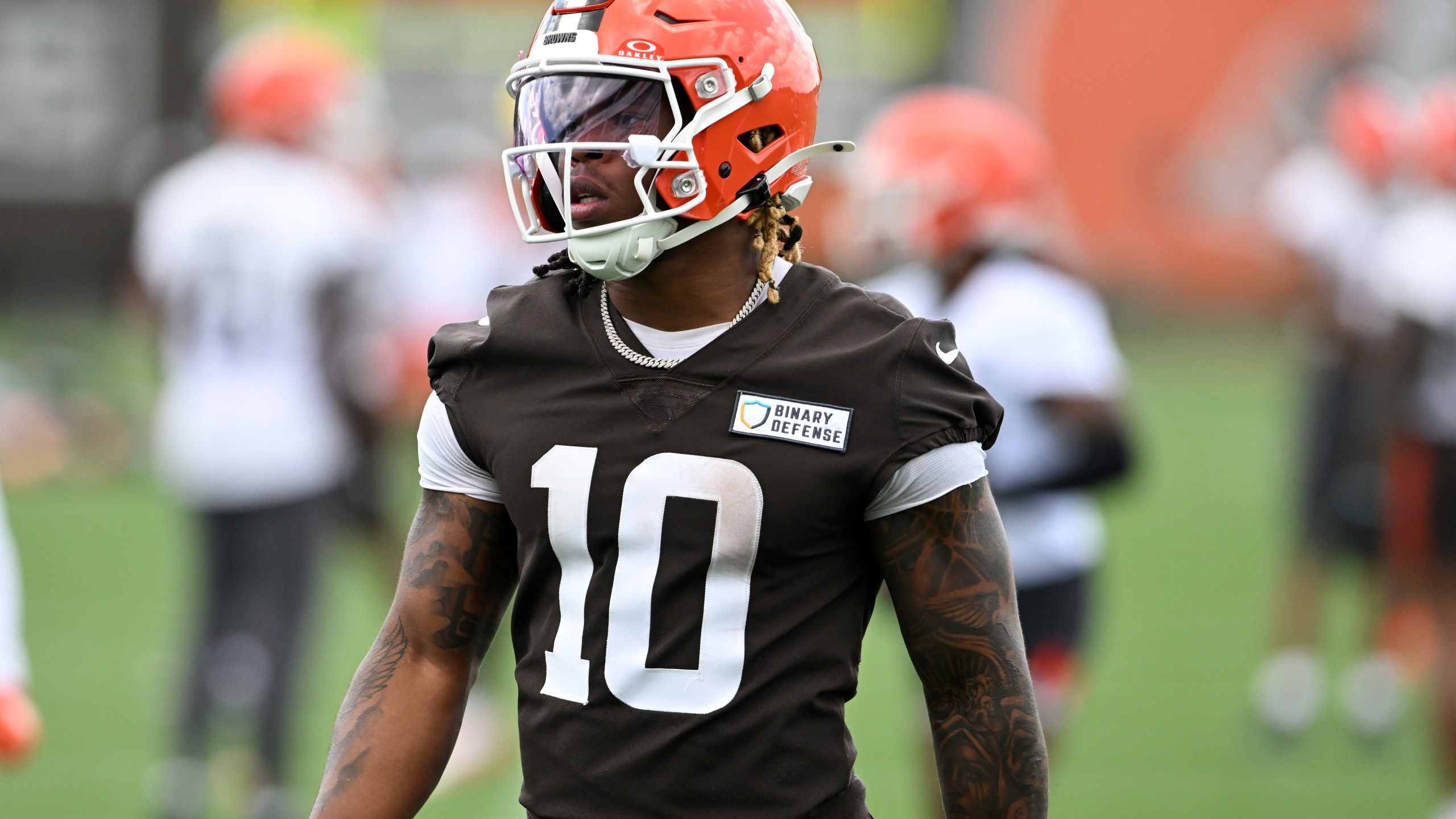 2560x1440 Browns officially sign rookie running back Quinshon Judkins from Ohio State University