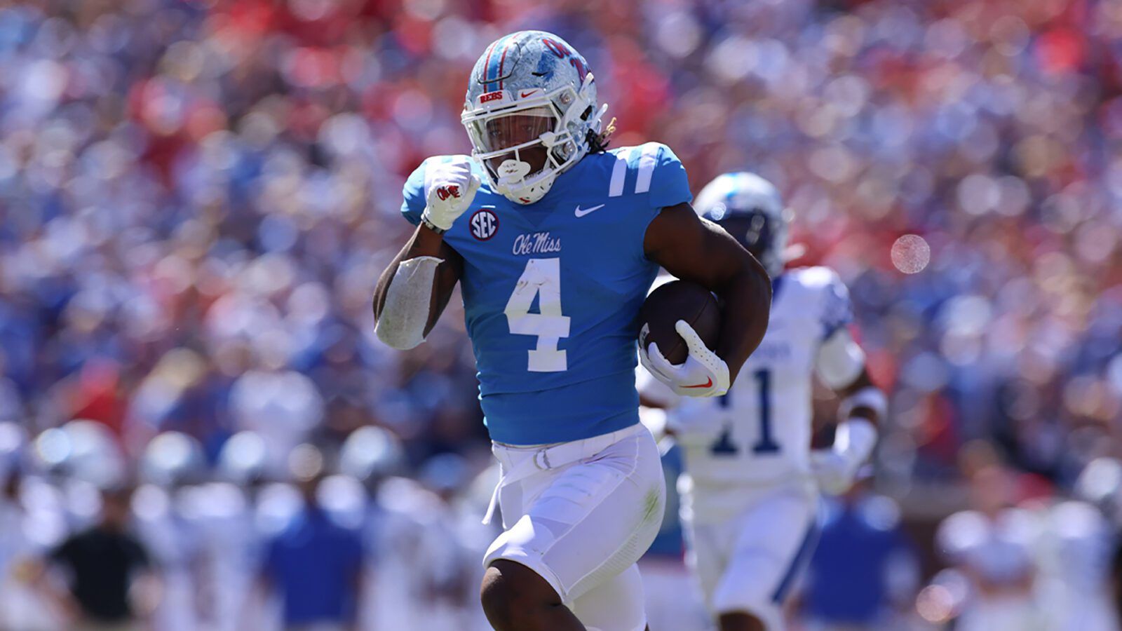 1600x900 Quinshon Judkins Named Walter Camp First Team Preseason All America Rebel Walk