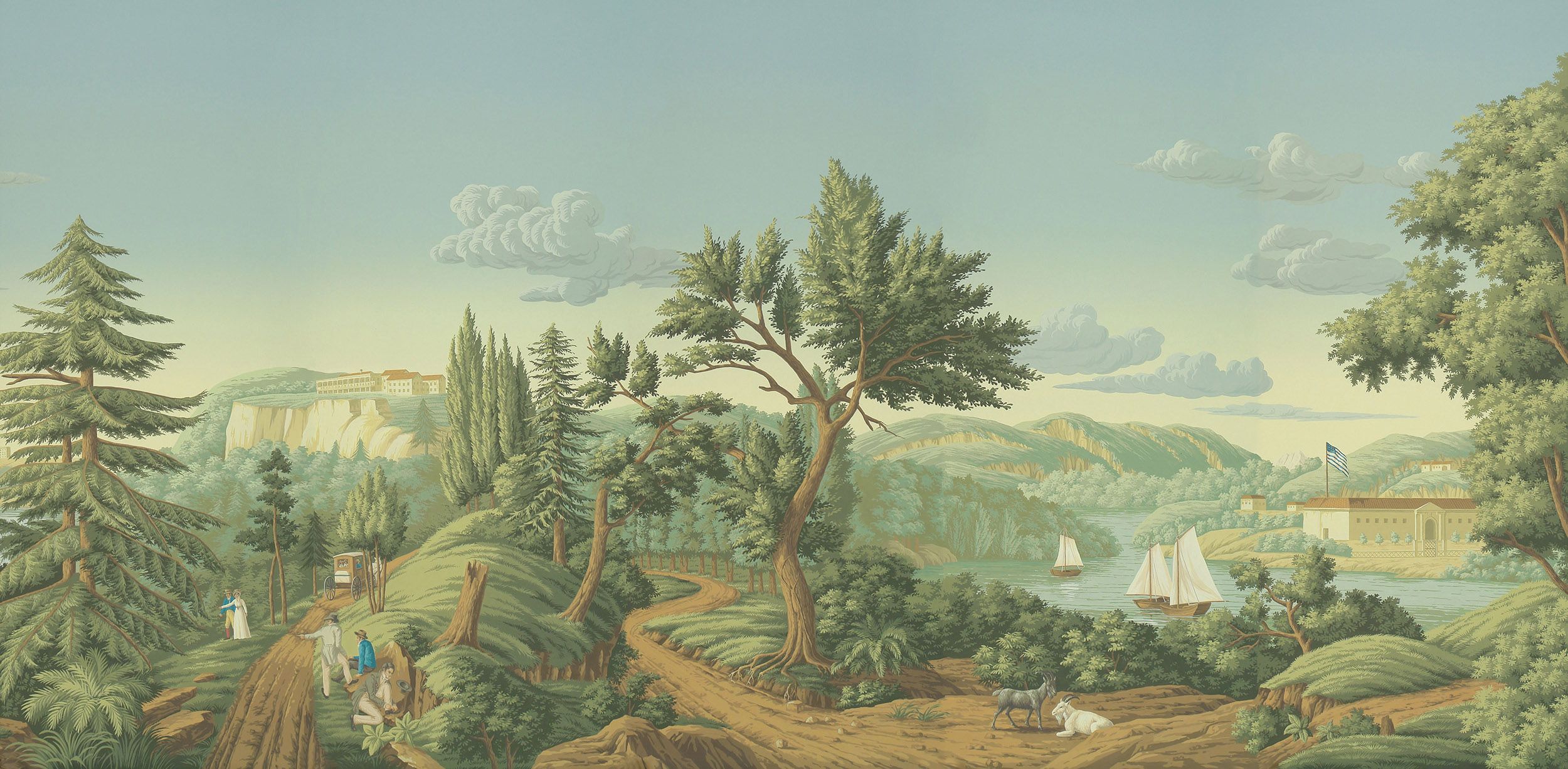 2500x1226 Verdoyant on scenic paper