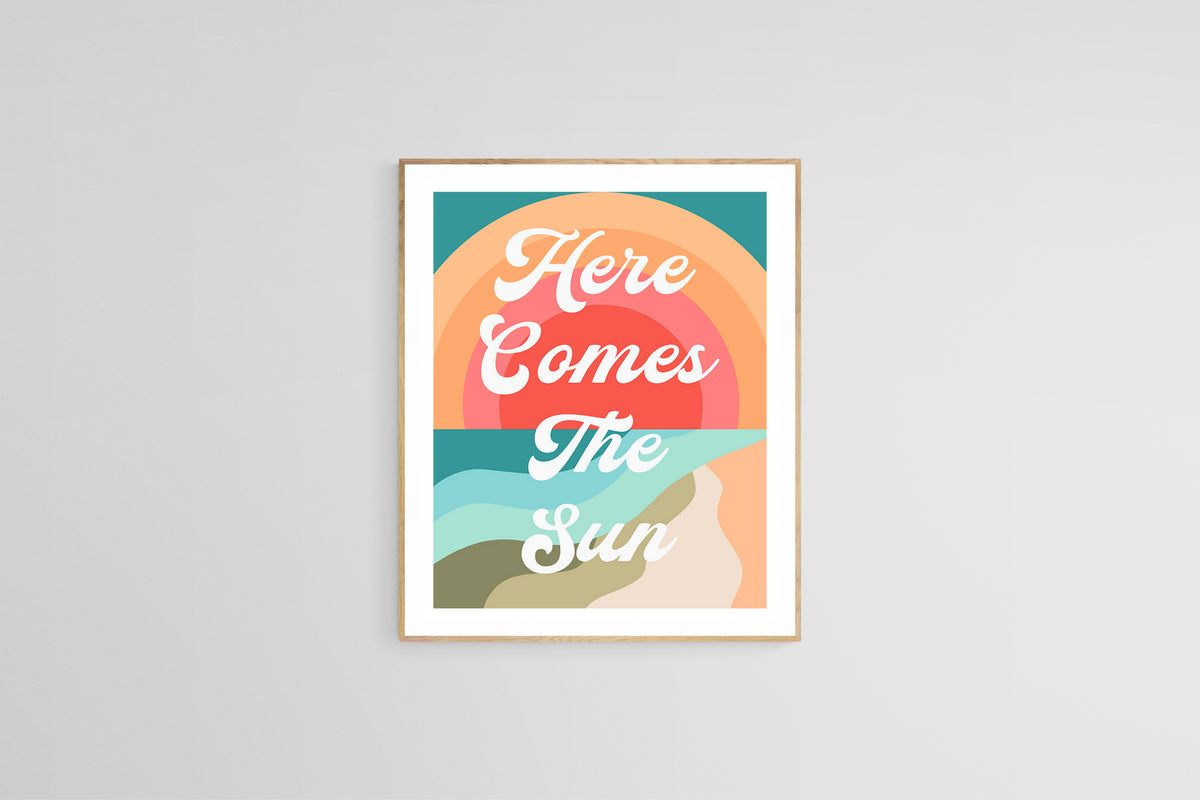 1200x800 Here Comes The Sun Art Print