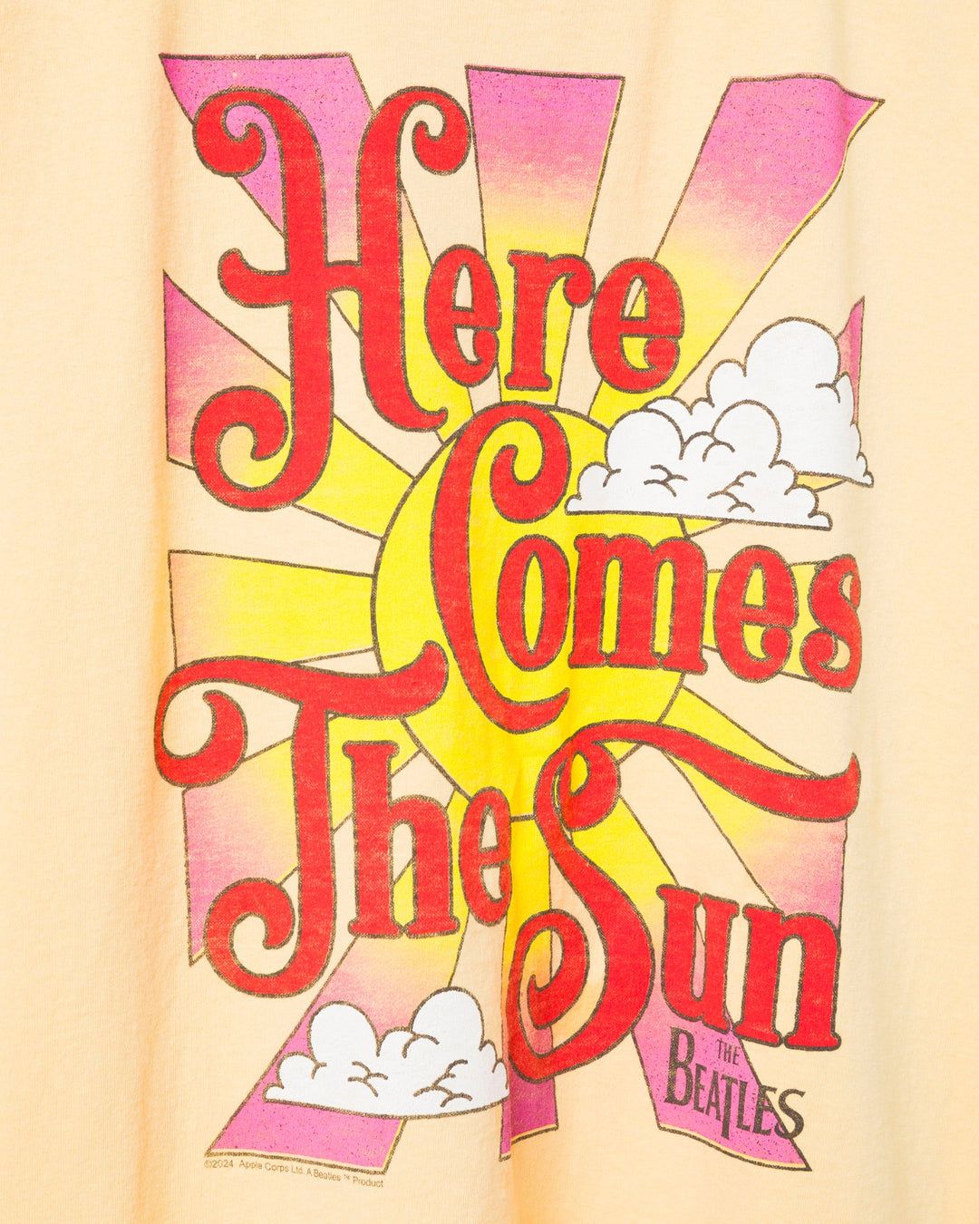 1080x1350 The Beatles Here Comes The Sun Flea Market Tee