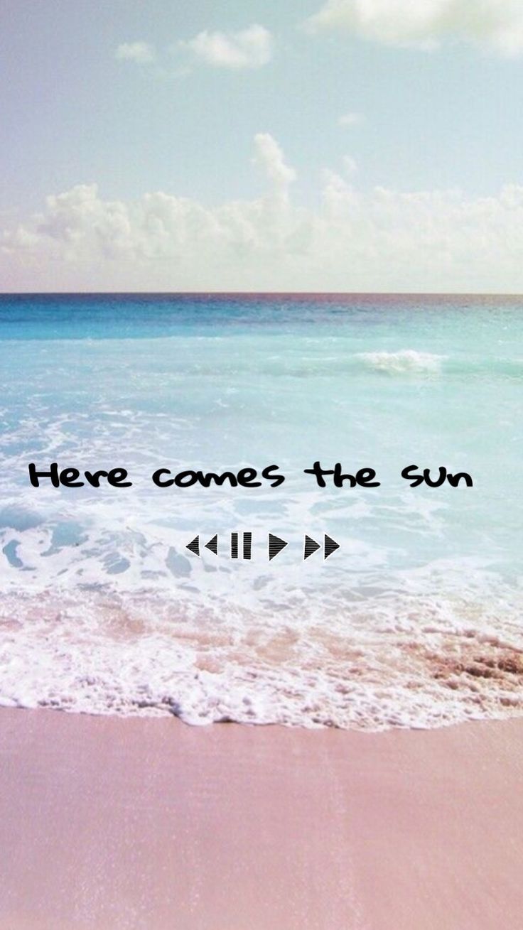 736x1309 Wallpaper Here comes the sun Beatles