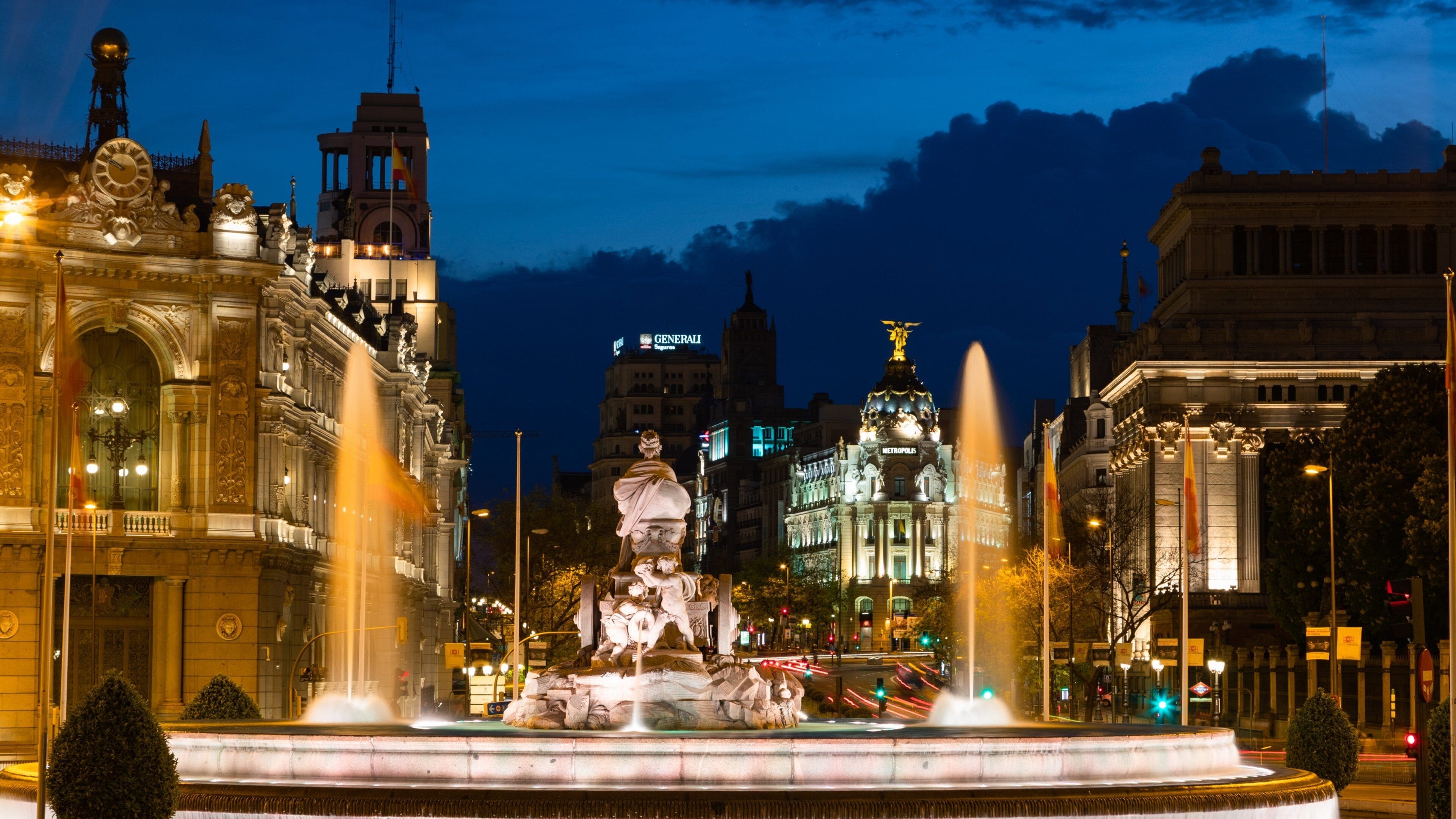 3840x2160 Plaza de Cibeles Tours