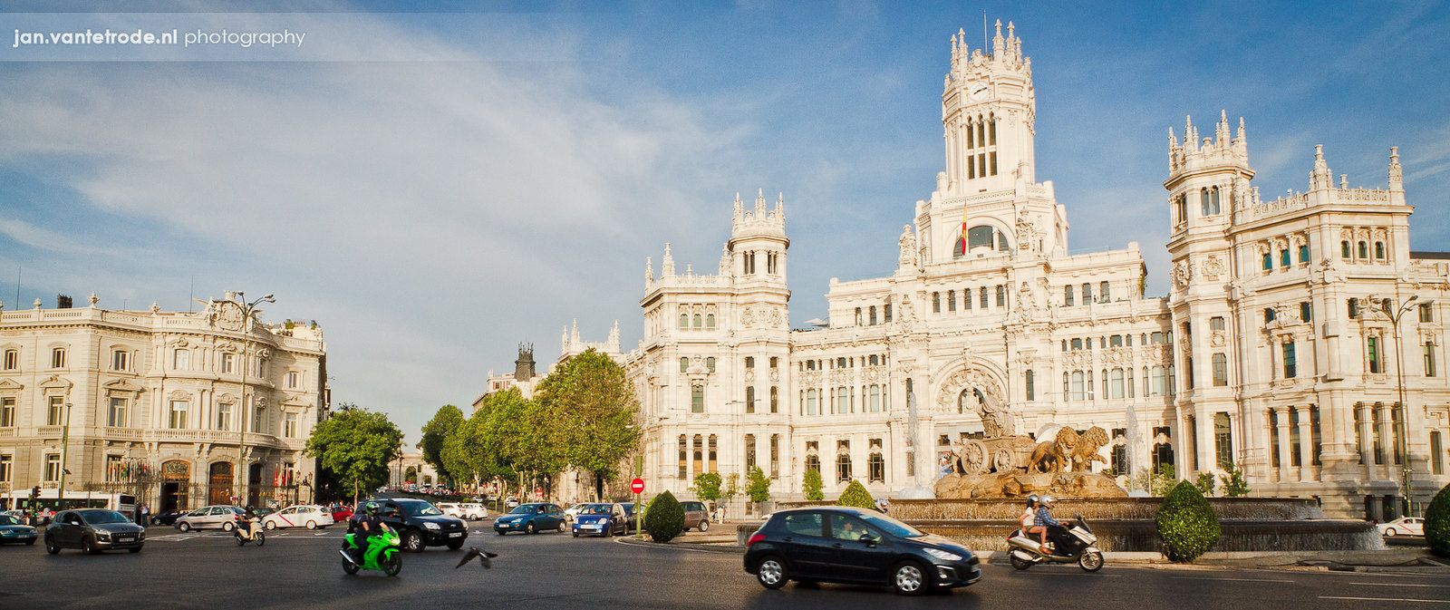 1600x673 La Cibeles in Madrid. Jan van Tetrode