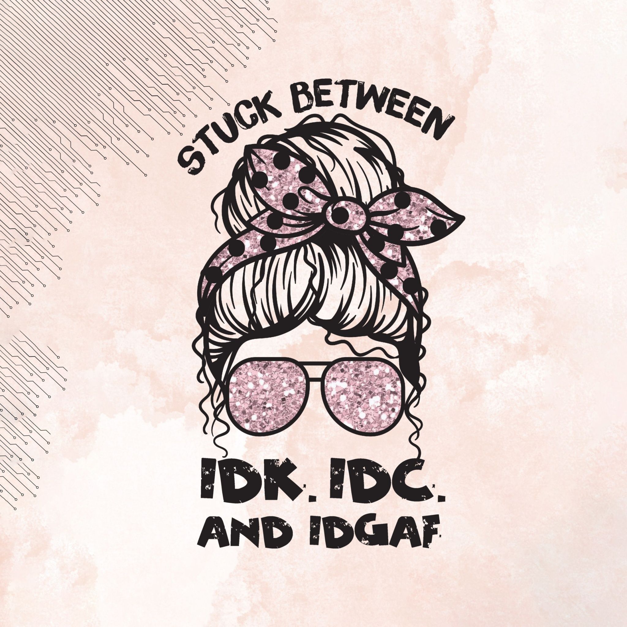 2048x2048 I don't care Wallpaper 4K, Girly background, Baddie quotes