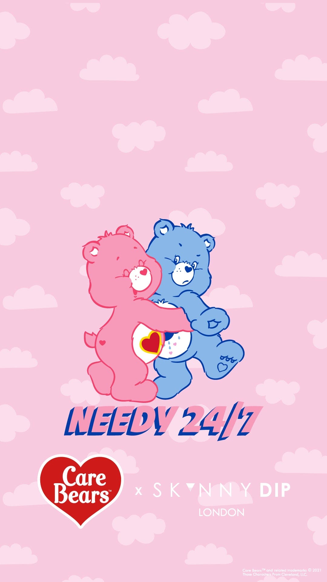 1080x1920 Care Bears Phone Wallpaper