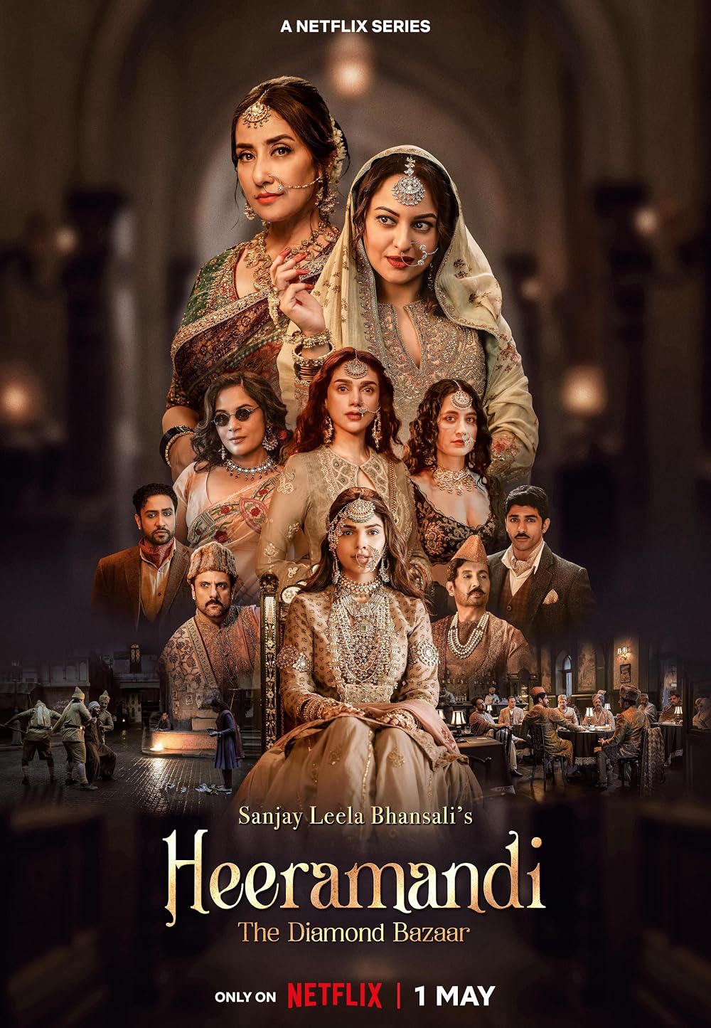 1000x1445 Heeramandi: The Diamond Bazaar (TV Series 2024– )