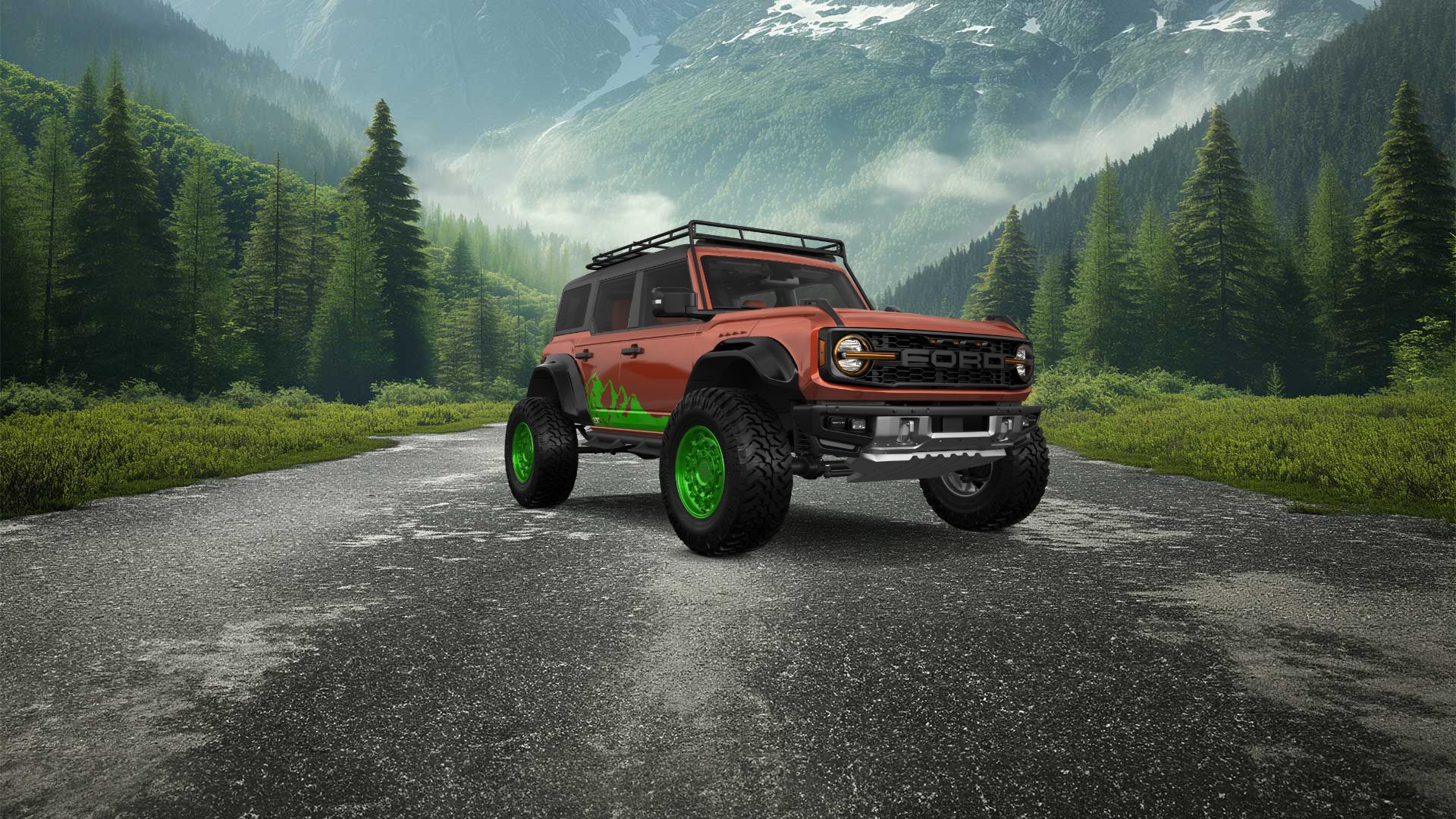 1920x1080 Ford Bronco Raptor 2022