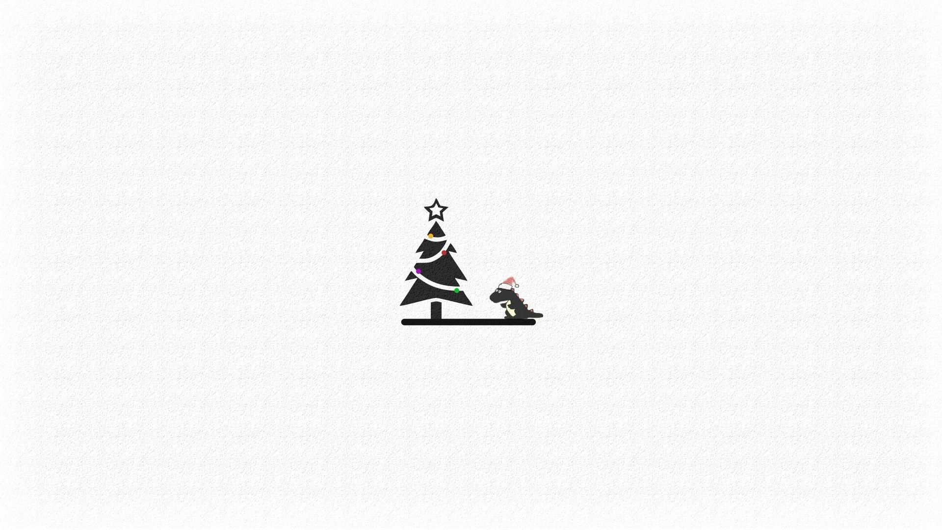 29 Minimalist Christmas Wallpapers  Wallpaperboat