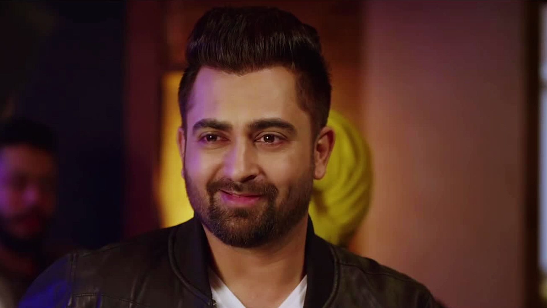 1920x1080 Sharry Mann Punjabi Singer Background Wallpaper 13585