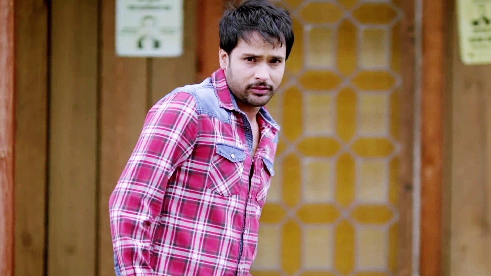 1920x1080 Amrinder Gill In Check Shirt Wallpaper 00004