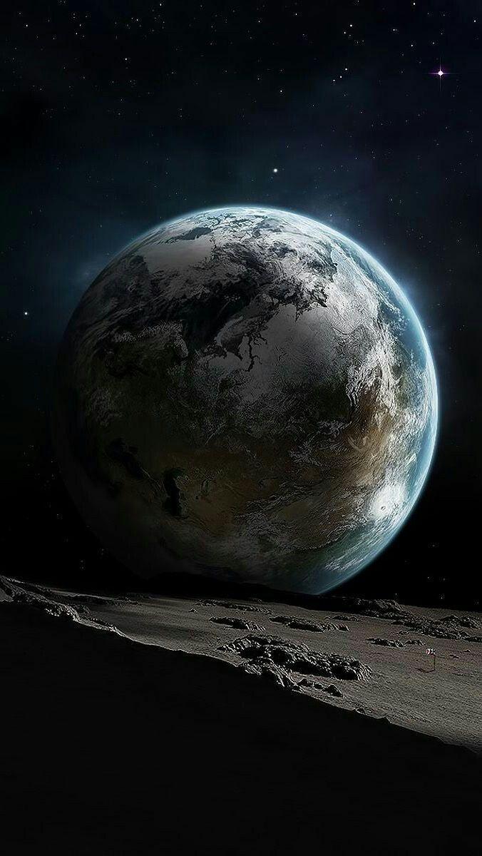 676x1200 Reflection: A Way. Planets wallpaper, Wallpaper earth, Wallpaper space
