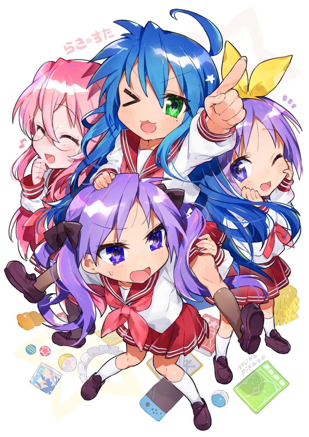 1060x1500 Animecore Wallpaper