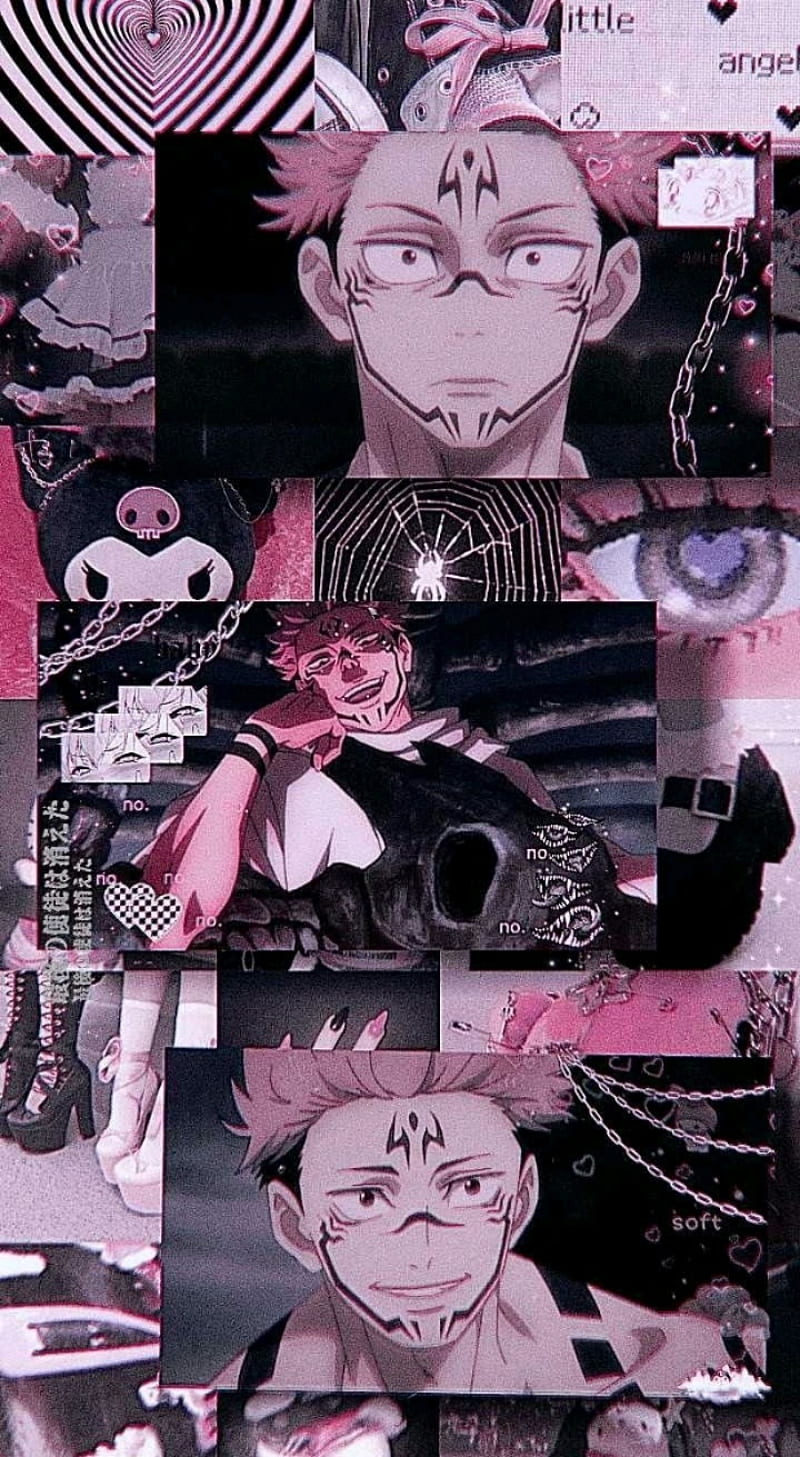 800x1457 HD gothcore anime wallpaper