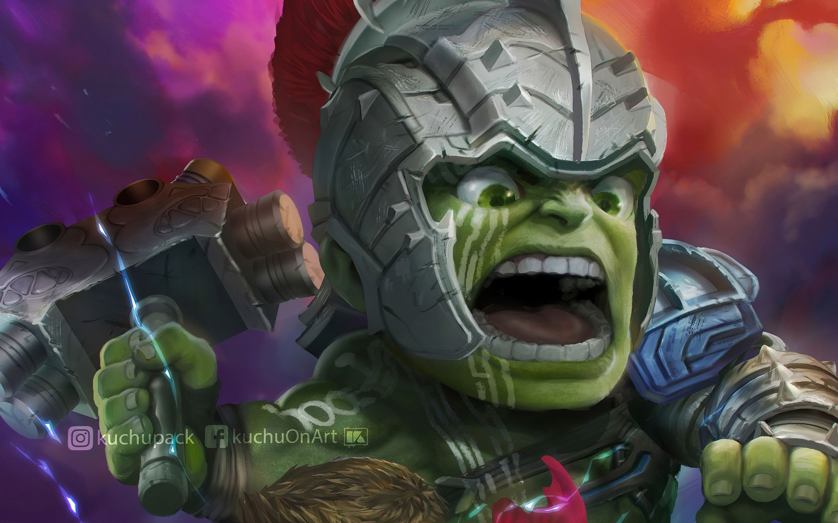 1680x1050 Chibi Hulk And Thor Wallpaper, 1680x1050 Resolution HD 4k Wallpaper, Image, Background, Photos and Picture