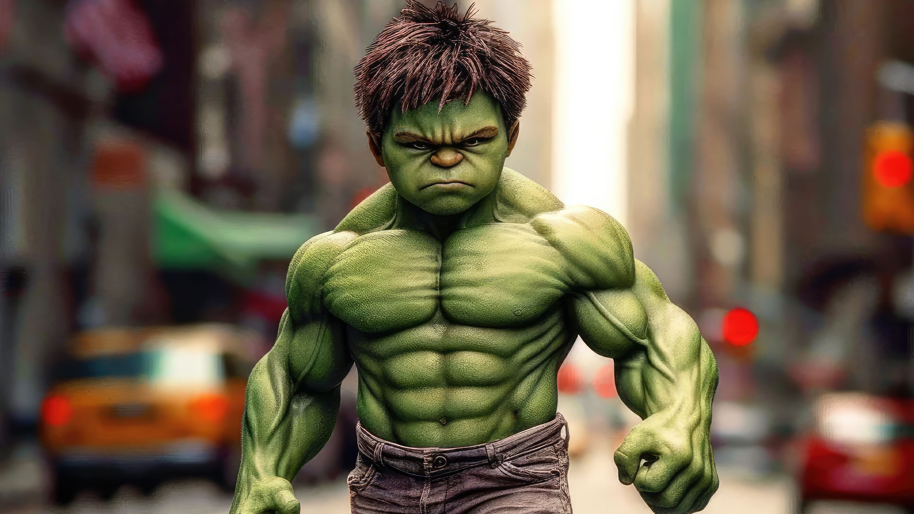 3840x2160 Chibi Hulk 4k Wallpaper, HD Superheroes Wallpaper, 4k Wallpaper, Image, Background, Photos and Picture