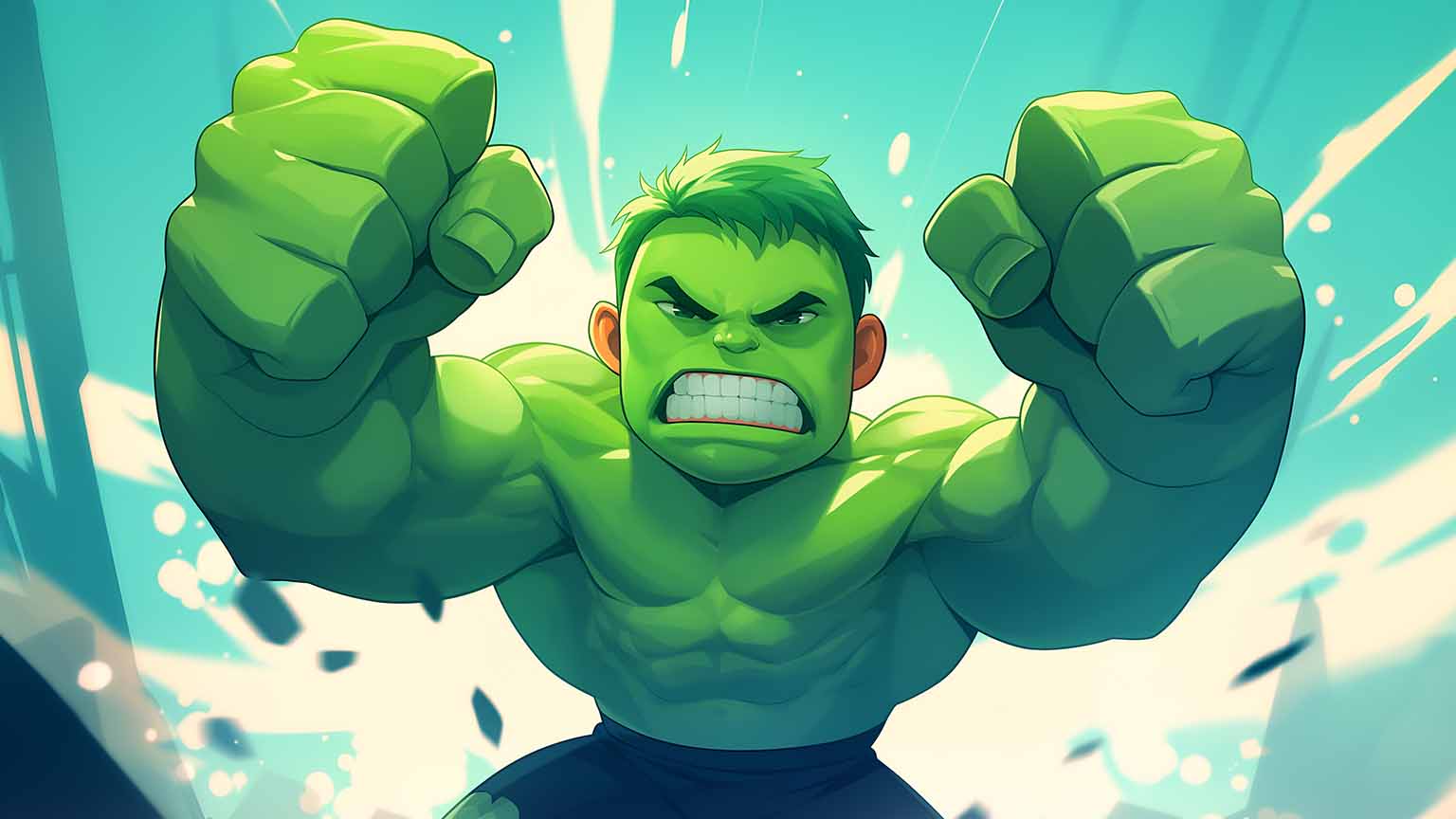 1536x864 Hulk Roaring Desktop Wallpaper 4K Hulk 4K Wallpaper