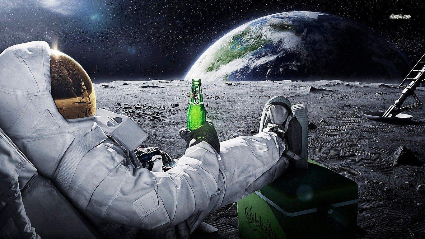 1366x768 Wallpaper Moon