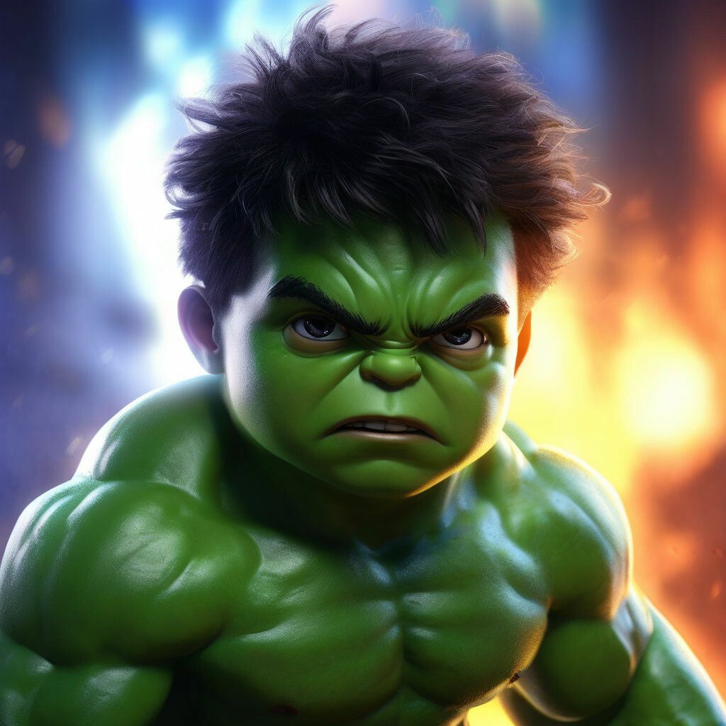 1024x1024 Hulk Baby Wallpaper