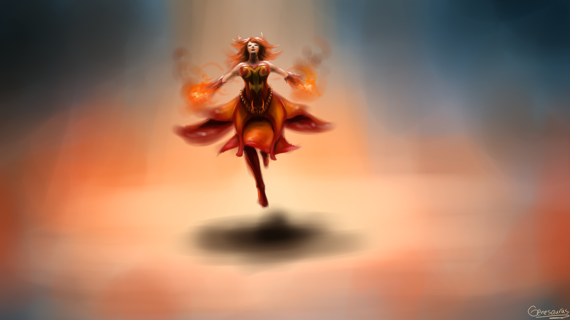 1920x1080 lina inverse, dota art Wallpaper, HD Games 4K Wallpaper, Image and Background