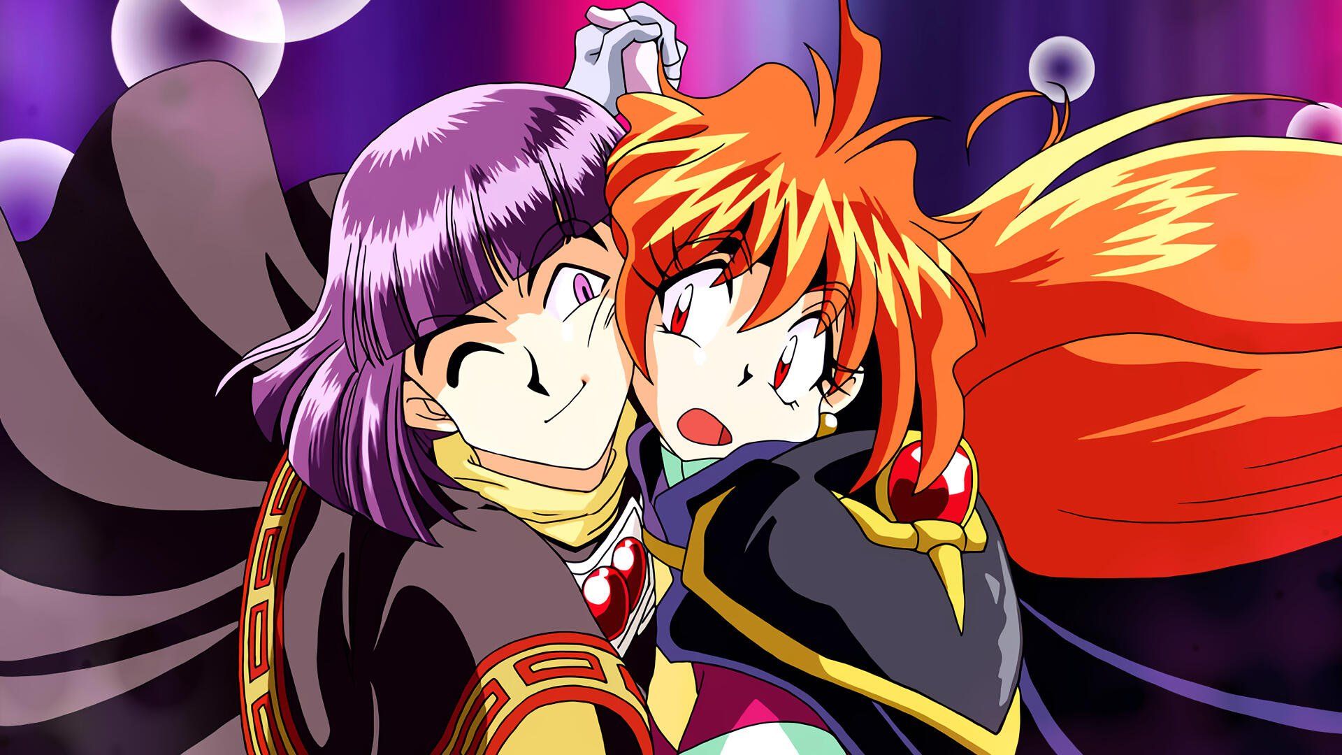 1920x1080 Slayers HD Wallpaper: Lina Inverse & Xelloss Anime Duo Magicx1080