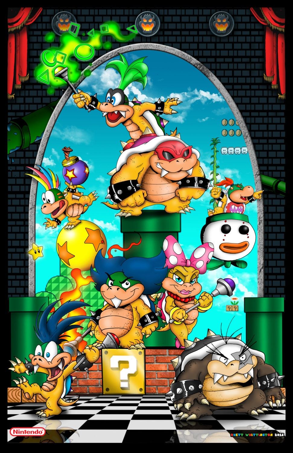971x1500 Koopalings Poster