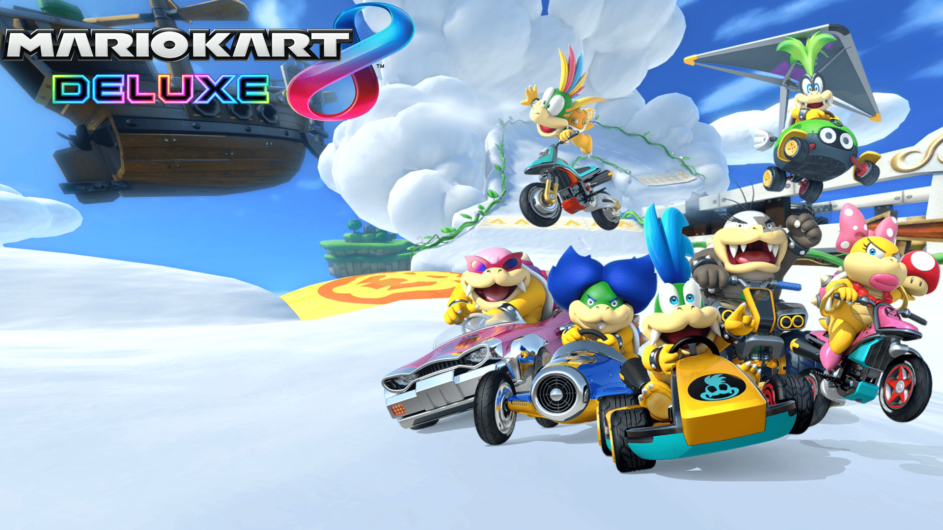 1920x1080 Mario Kart 8 Deluxe Koopalings Wallpaper