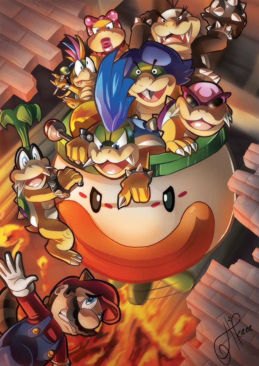 884x1250 Koopa ideas. koopalings wallpaper, bowser family, roy koopa wallpaper