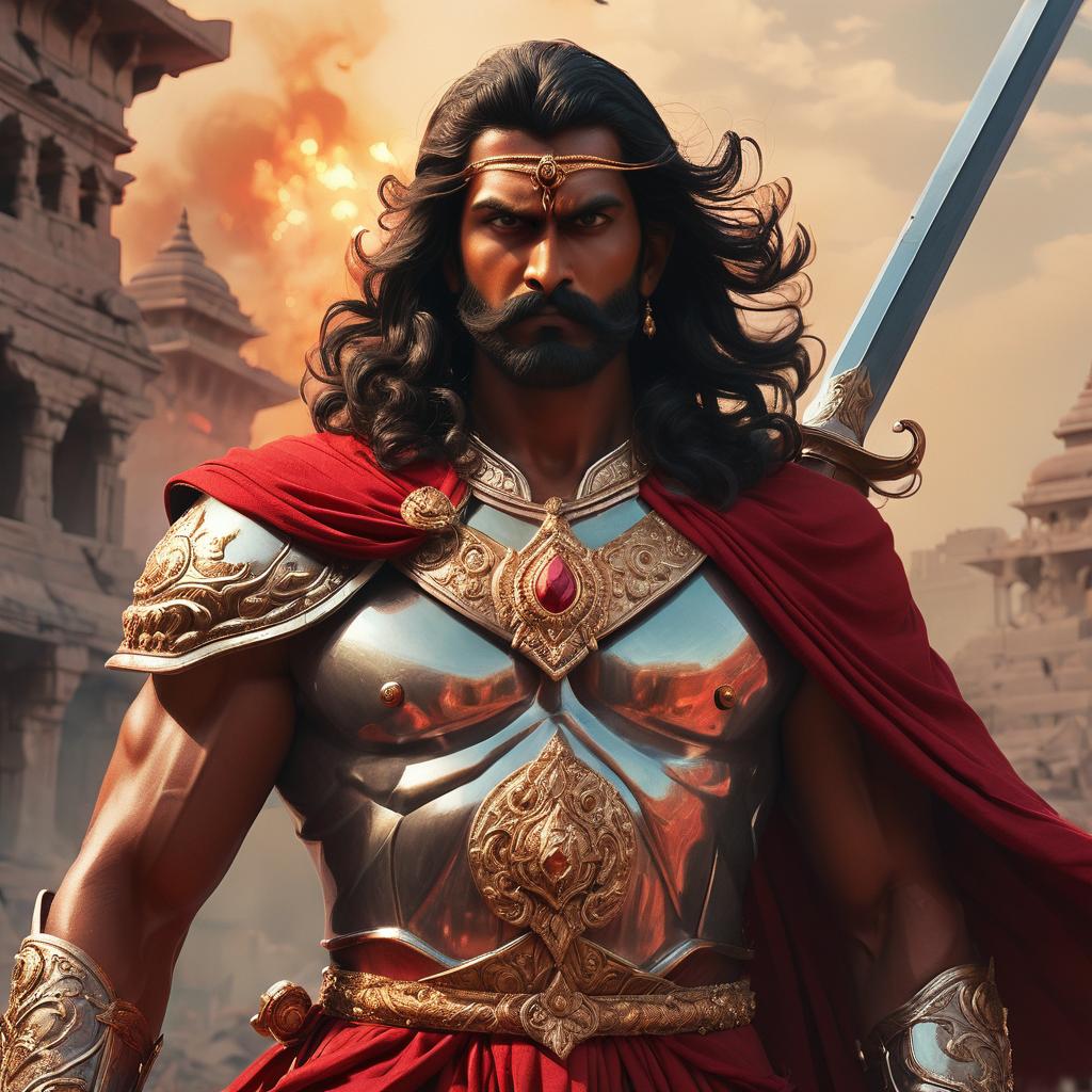 1024x1024 Ashwathama: The Immortal Warrior Cursed to Suffer Forever