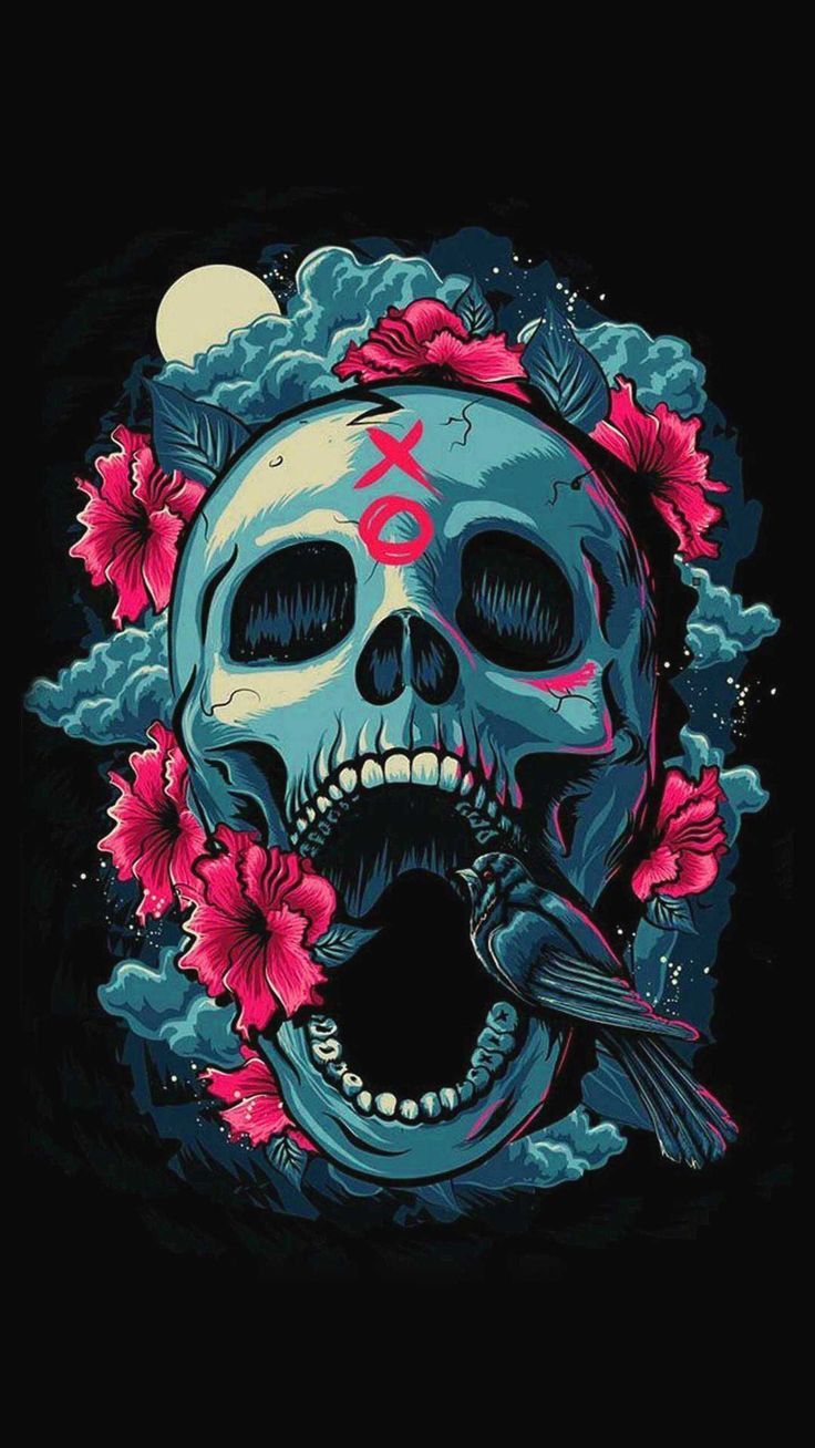 736x1308 Bones iPhone Wallpaper