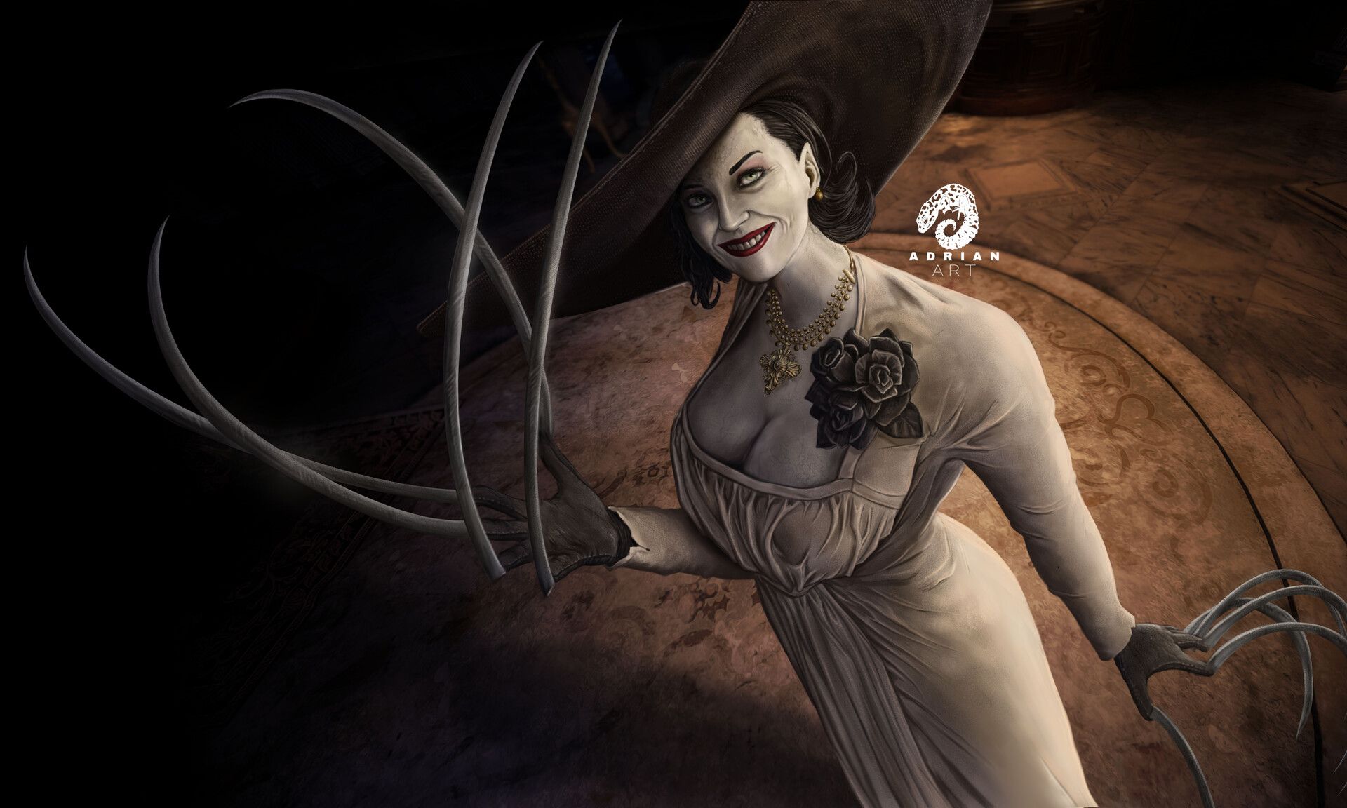 1920x1152 Alcina Dimitrescu, Resident evil village