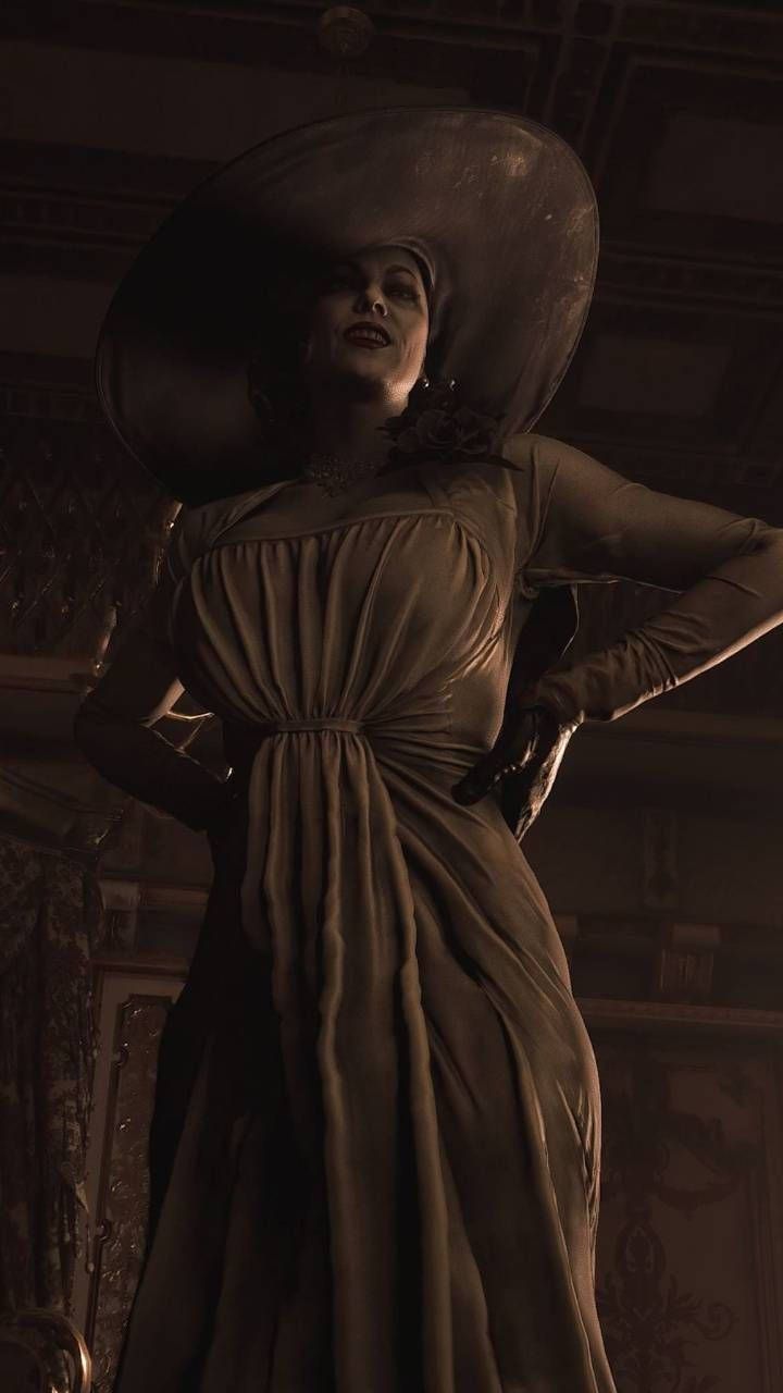 720x1280 Download Resident Evil Lady Alcina Dimitrescu Wallpaper
