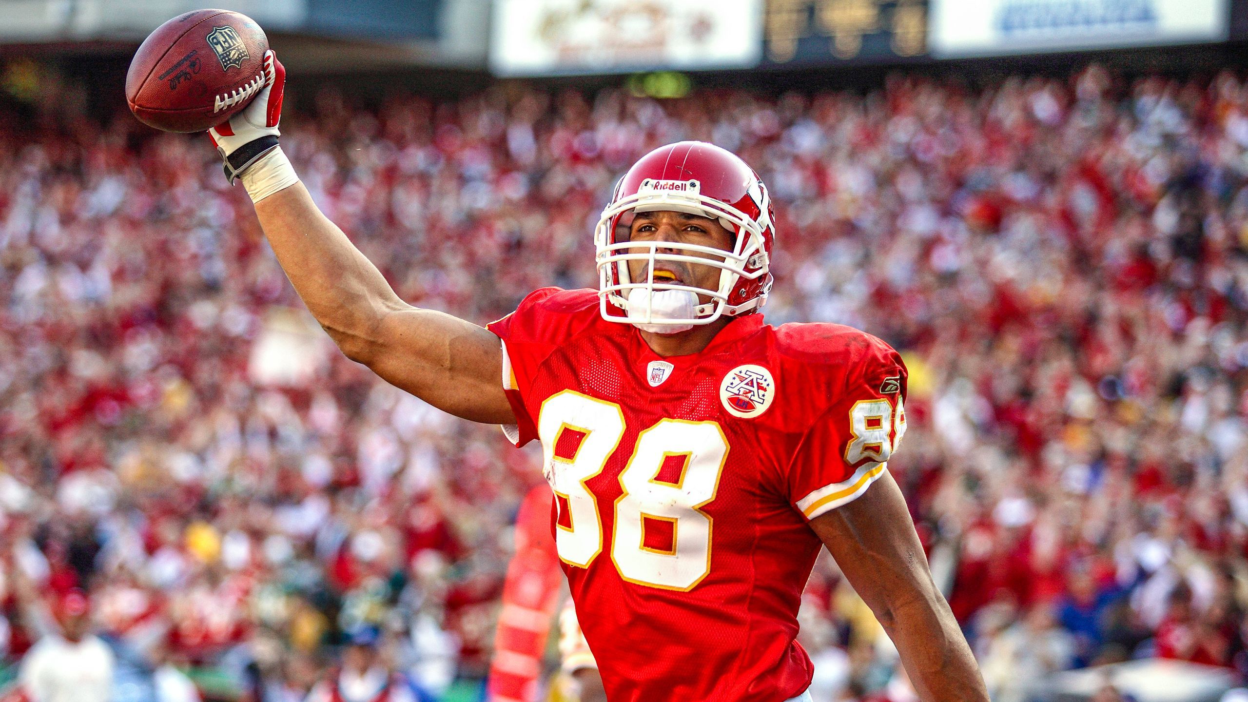2560x1440 2018: Tony Gonzalez. Chiefs Hall of Honor. Kansas City Chiefs