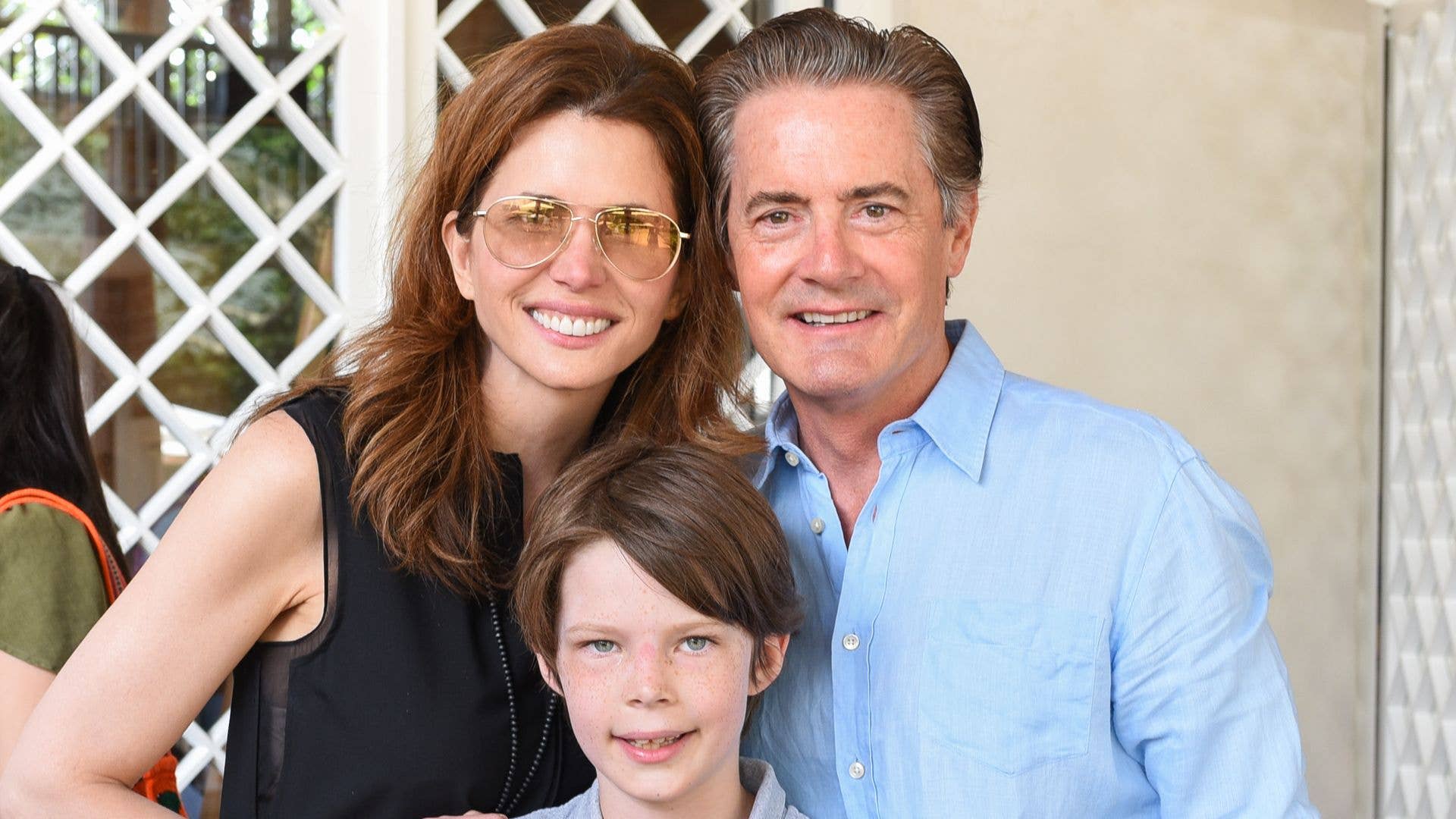 1920x1080 Twin Peaks star Kyle MacLachlan, turns heads with towering son Callum