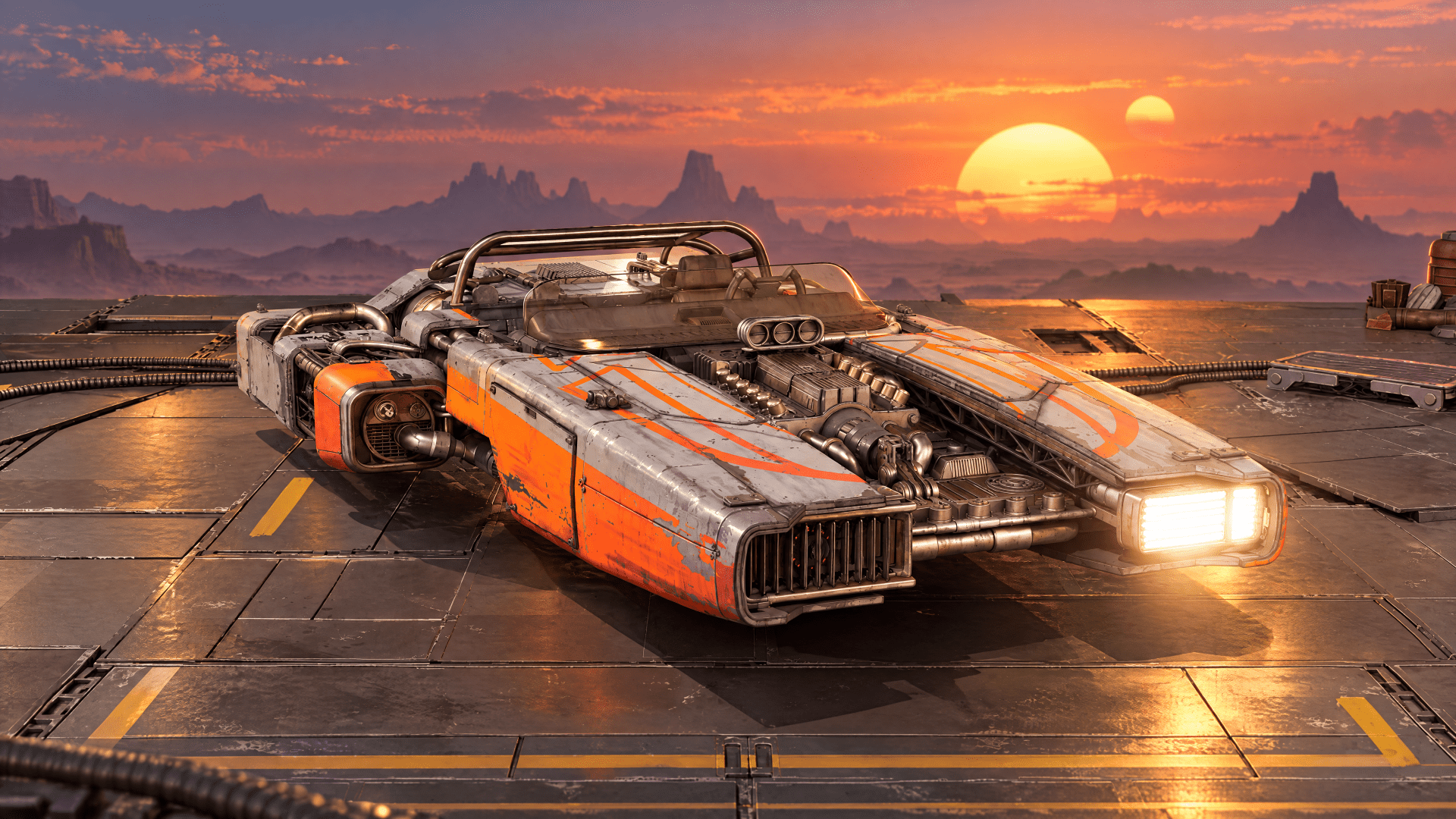 1920x1080 Star Wars: Galactic Racer
