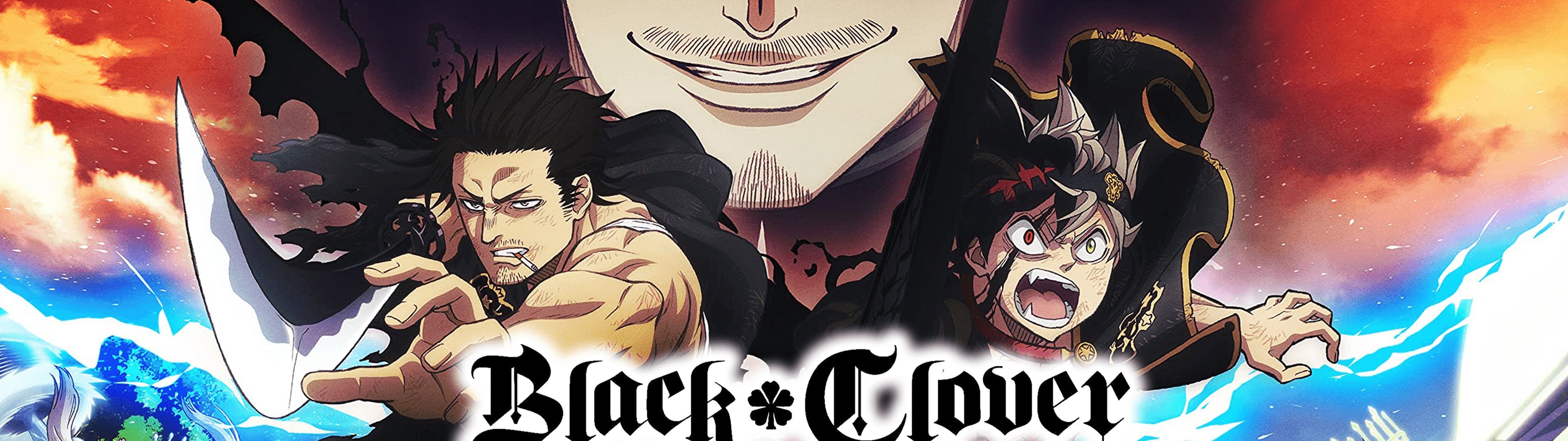 3840x1080 Black Clover Wallpaper 4K, Season Anime series, Asta