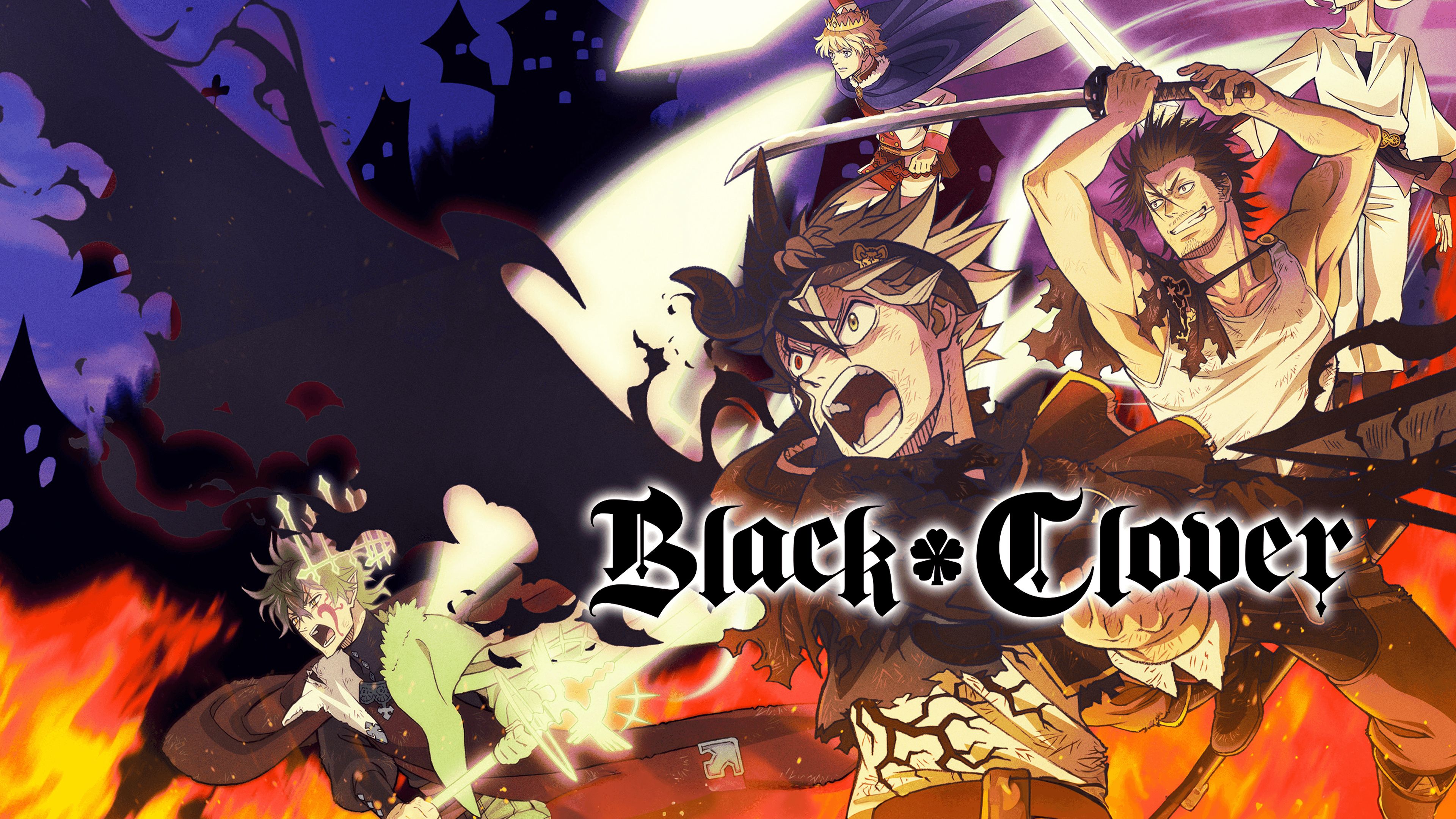 3840x2160 Black Clover Wallpaper 4K, Key Art, Asta, Anime series