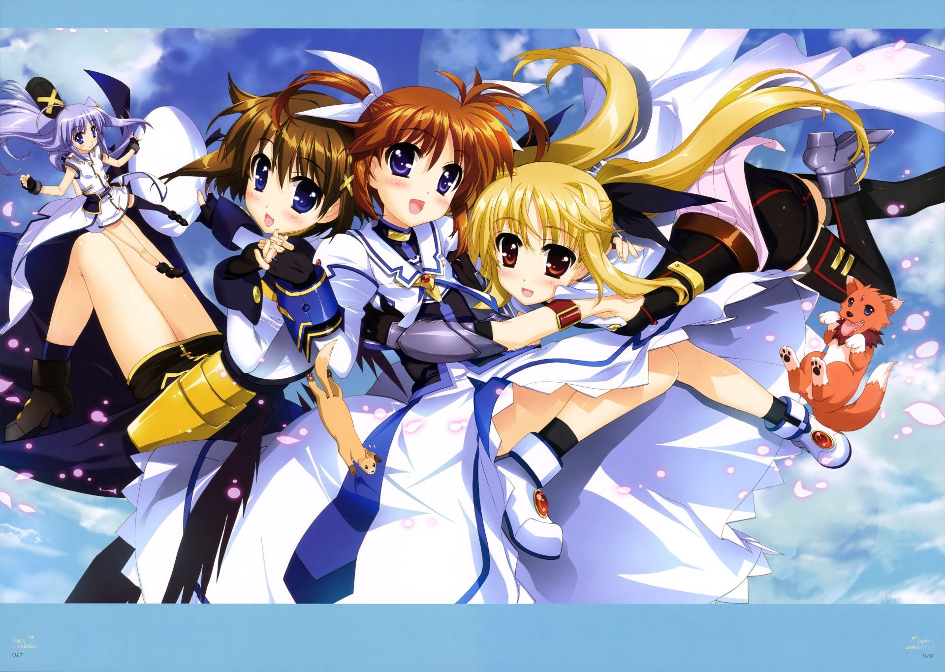 1920x1366 Download Anime Magical Girl Lyrical Nanoha 4k Ultra HD Wallpaperx4100