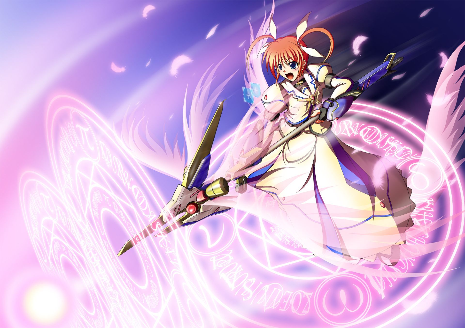 1920x1357 Phone wallpaper: Anime, Magical Girl Lyrical Nanoha 780227