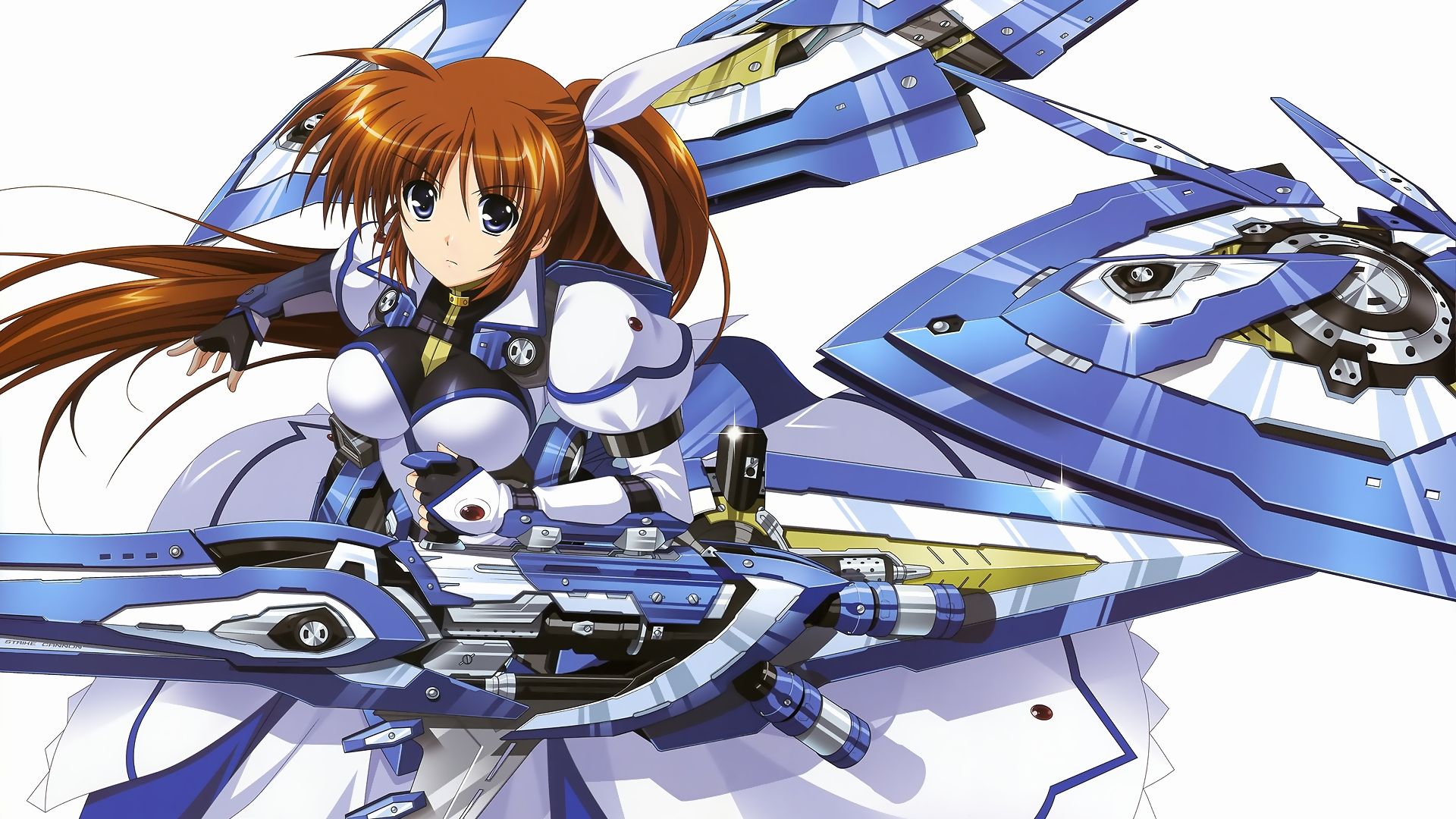 1920x1080 Desktop wallpaper: Anime, Magical Girl Lyrical Nanoha 4K free download for PC. 774296