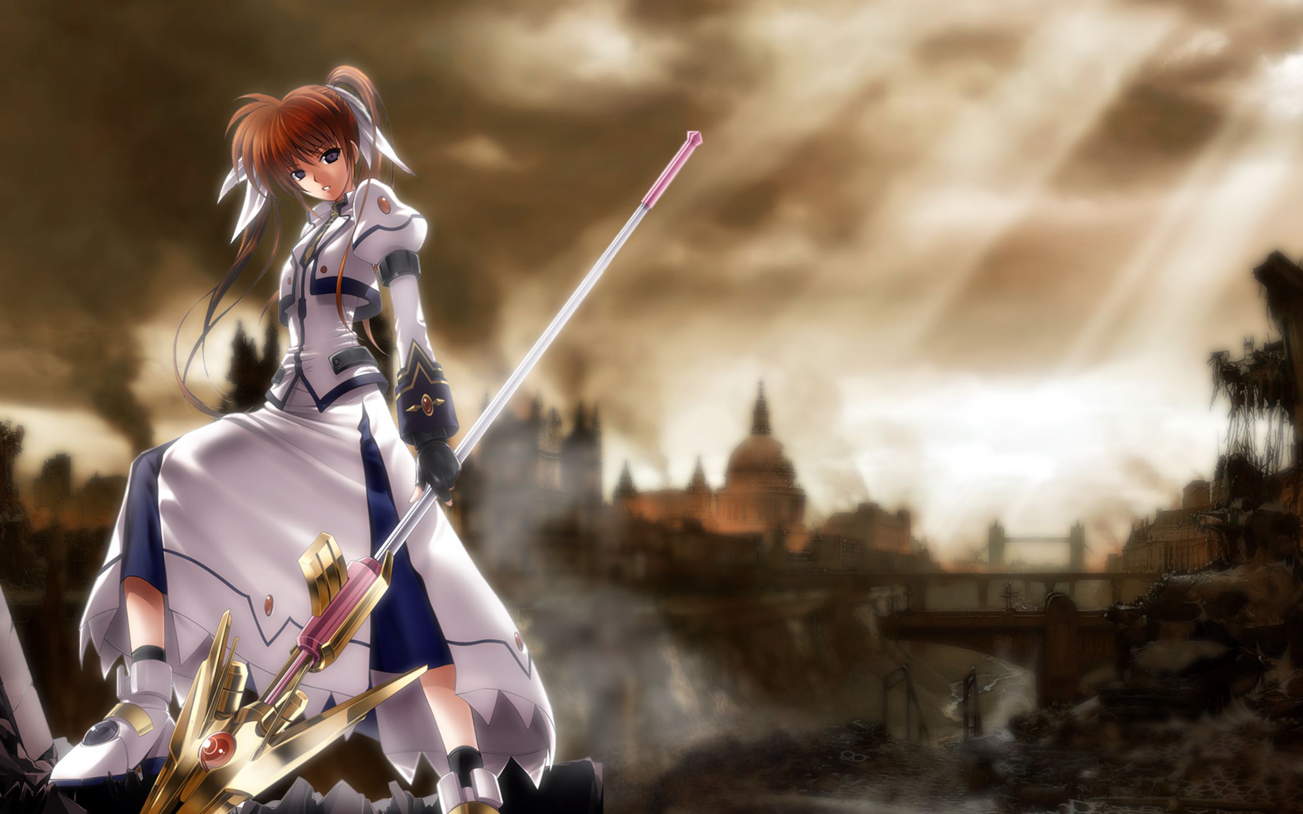 2560x1600 Magical Girl Lyrical Nanoha Phone Wallpaper: Free 4K & HD Downloads