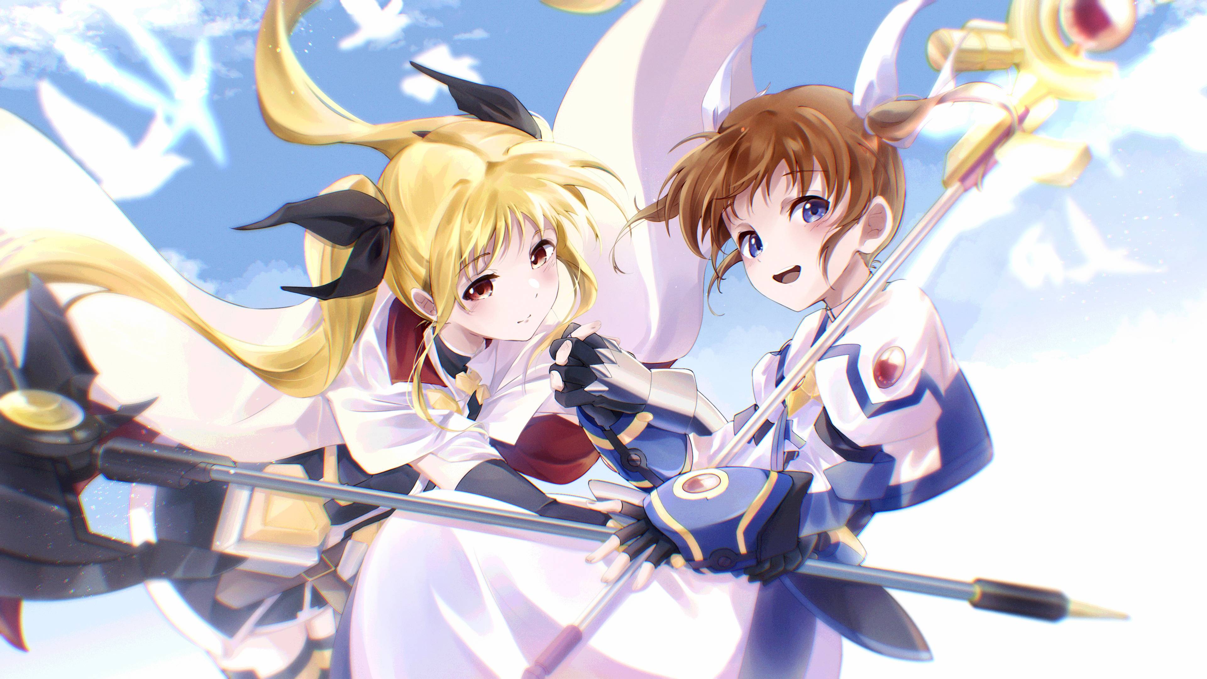 3840x2160 Mahou Shoujo Lyrical Nanoha (Magical Girl Lyrical Nanoha) Image by Pixiv Id 17593037 Anime Image Board