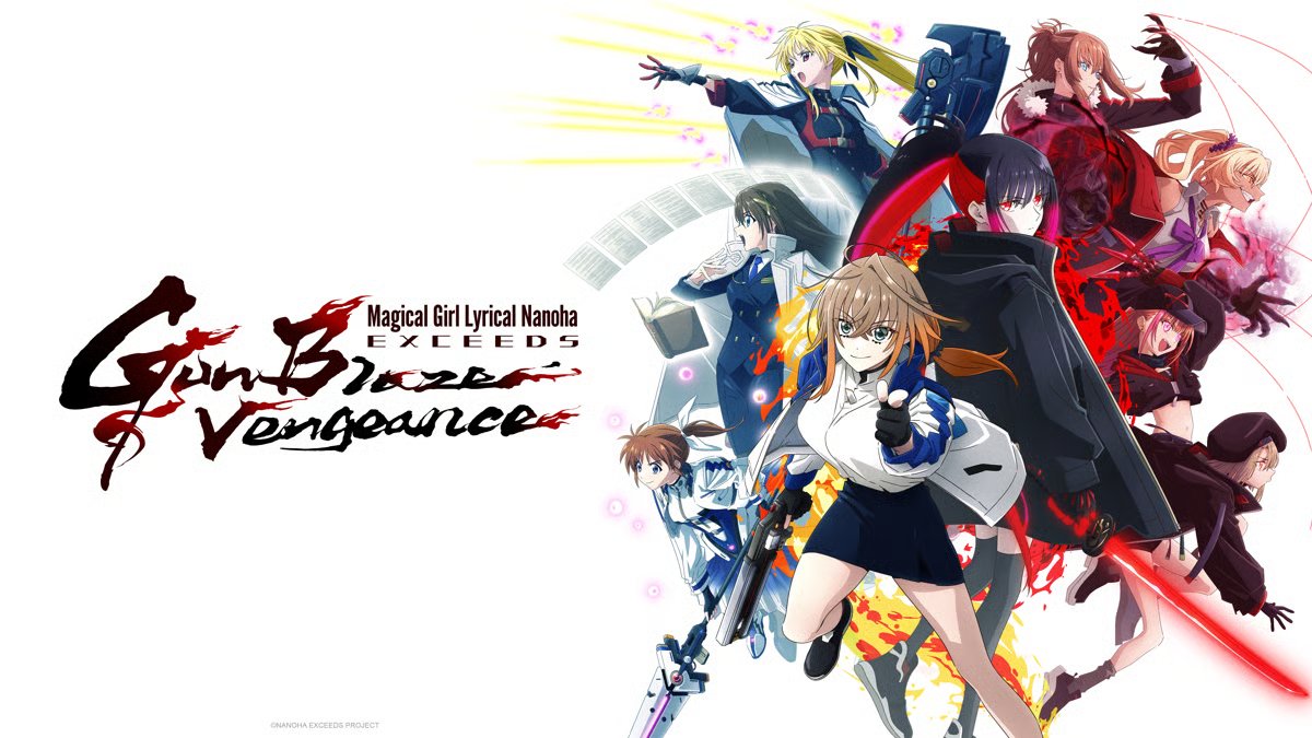 1200x675 Kadokwa Reveals 1st 'Magical Girl Lyrical Nanoha EXCEEDS Gun Blaze Vengeance' Anime Blu Ray Release Artwork. The Fandom Post